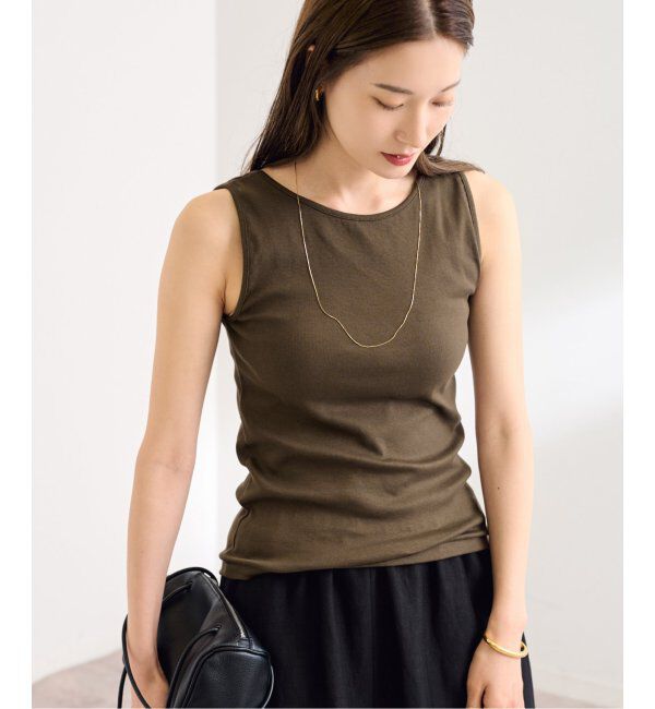 FRAMeWORK「≪新色追加≫2WAYベアテレコタンク」|タンクトップ|