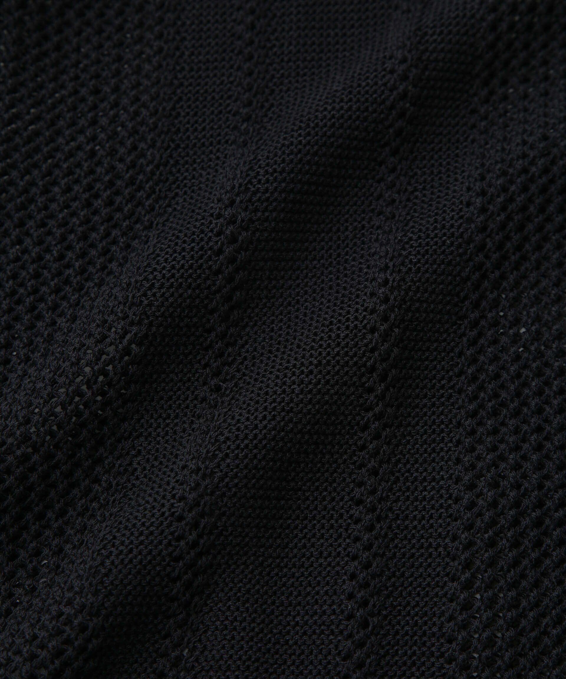 nano･universe「ドライタッチニットシャツ 半袖」|シャツ・ブラウス|