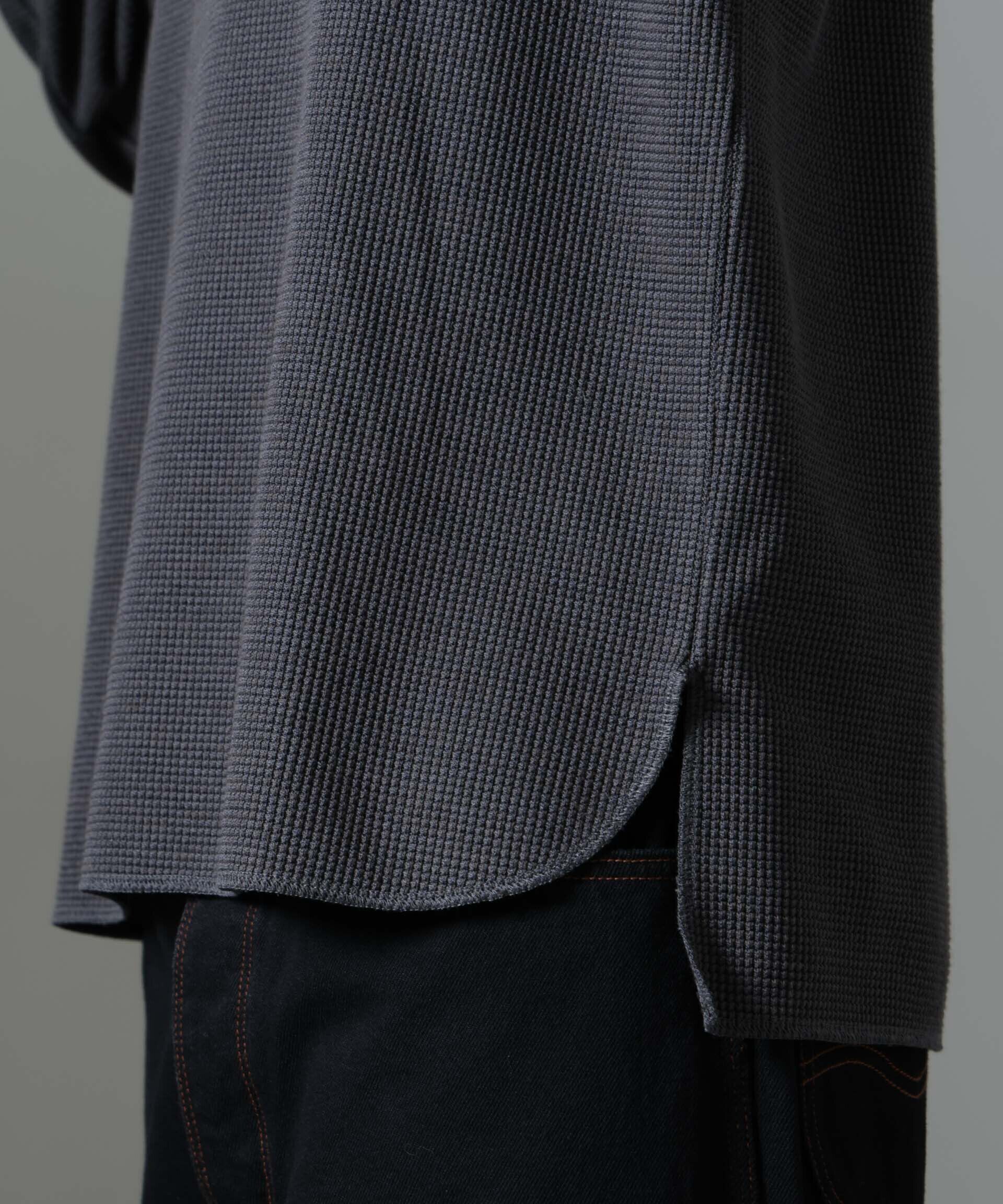 nano･universe「テクノワッフル ロングスリーブTシャツ」|Tシャツ・カットソー|