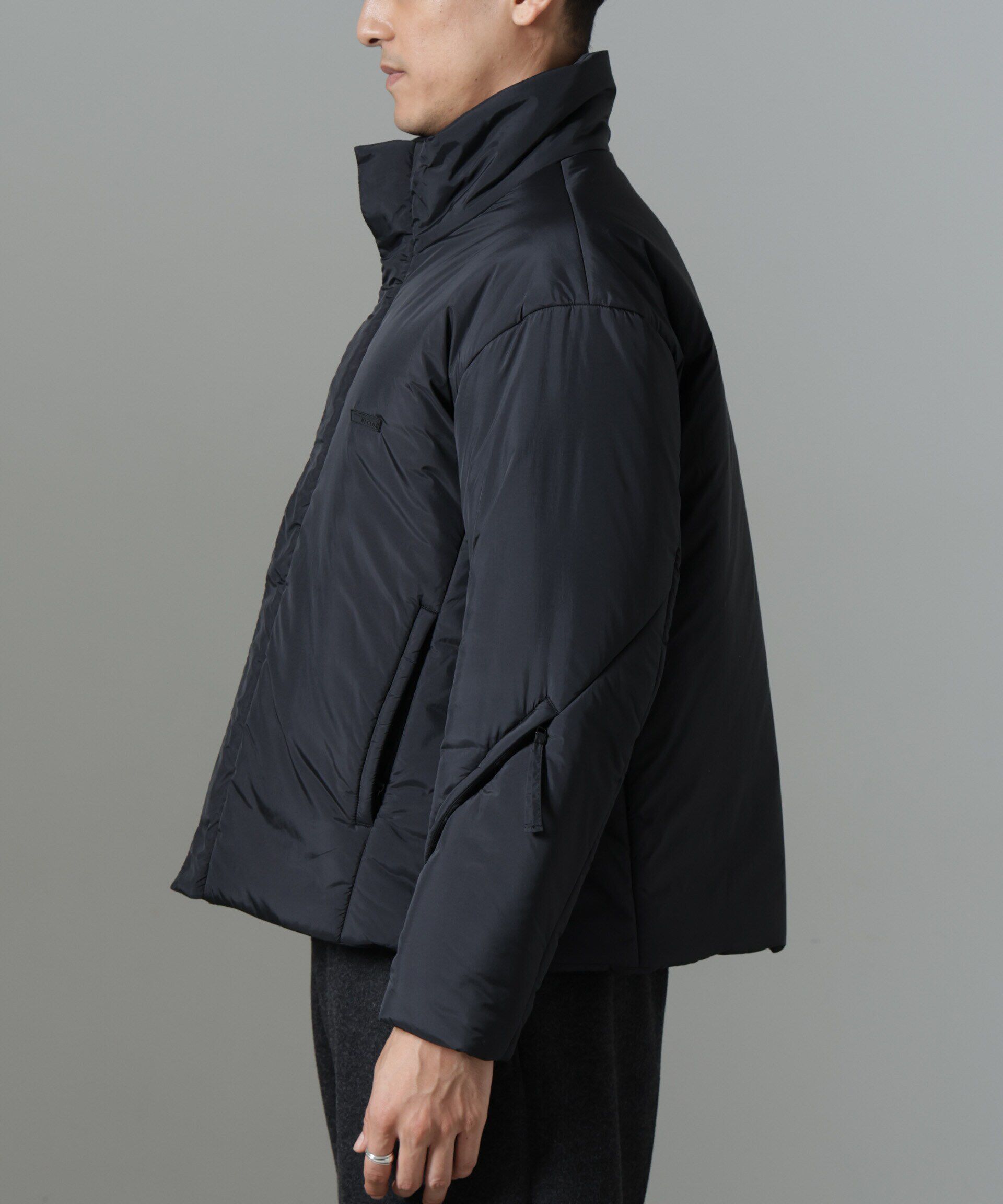 nano･universe「｢NJ/CLUB｣PARKSTOCK  中綿ブルゾン」|ブルゾン・スタジャン|