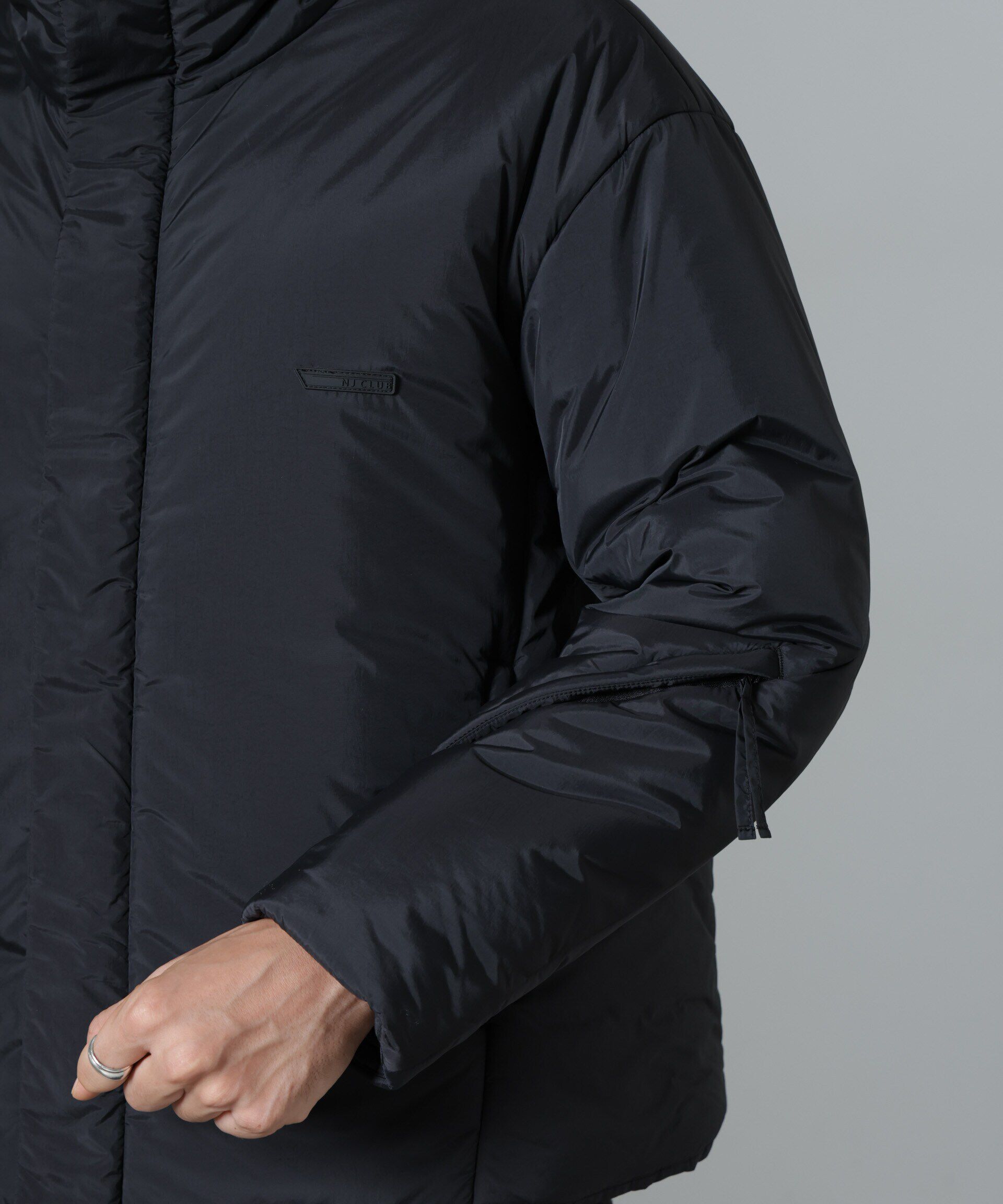 nano･universe「｢NJ/CLUB｣PARKSTOCK  中綿ブルゾン」|ブルゾン・スタジャン|