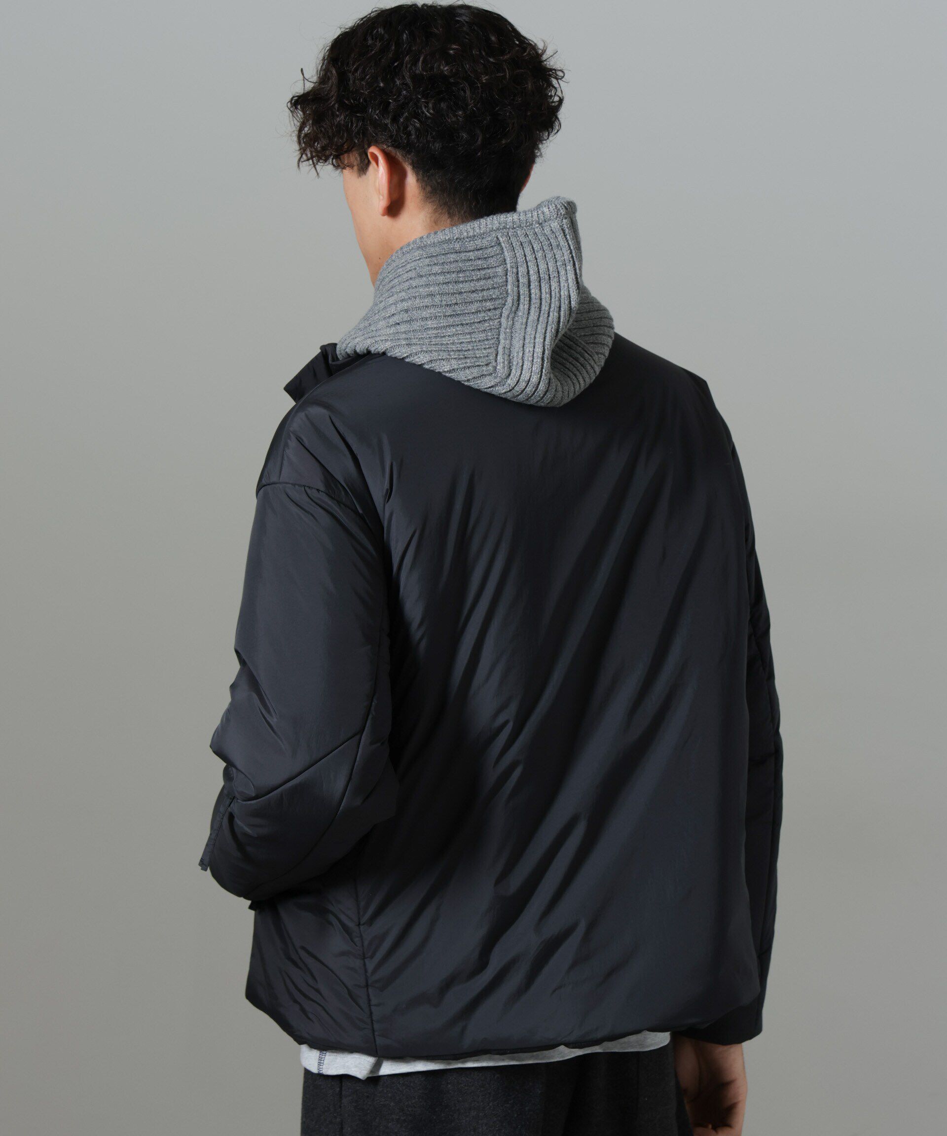 nano･universe「｢NJ/CLUB｣PARKSTOCK  中綿ブルゾン」|ブルゾン・スタジャン|