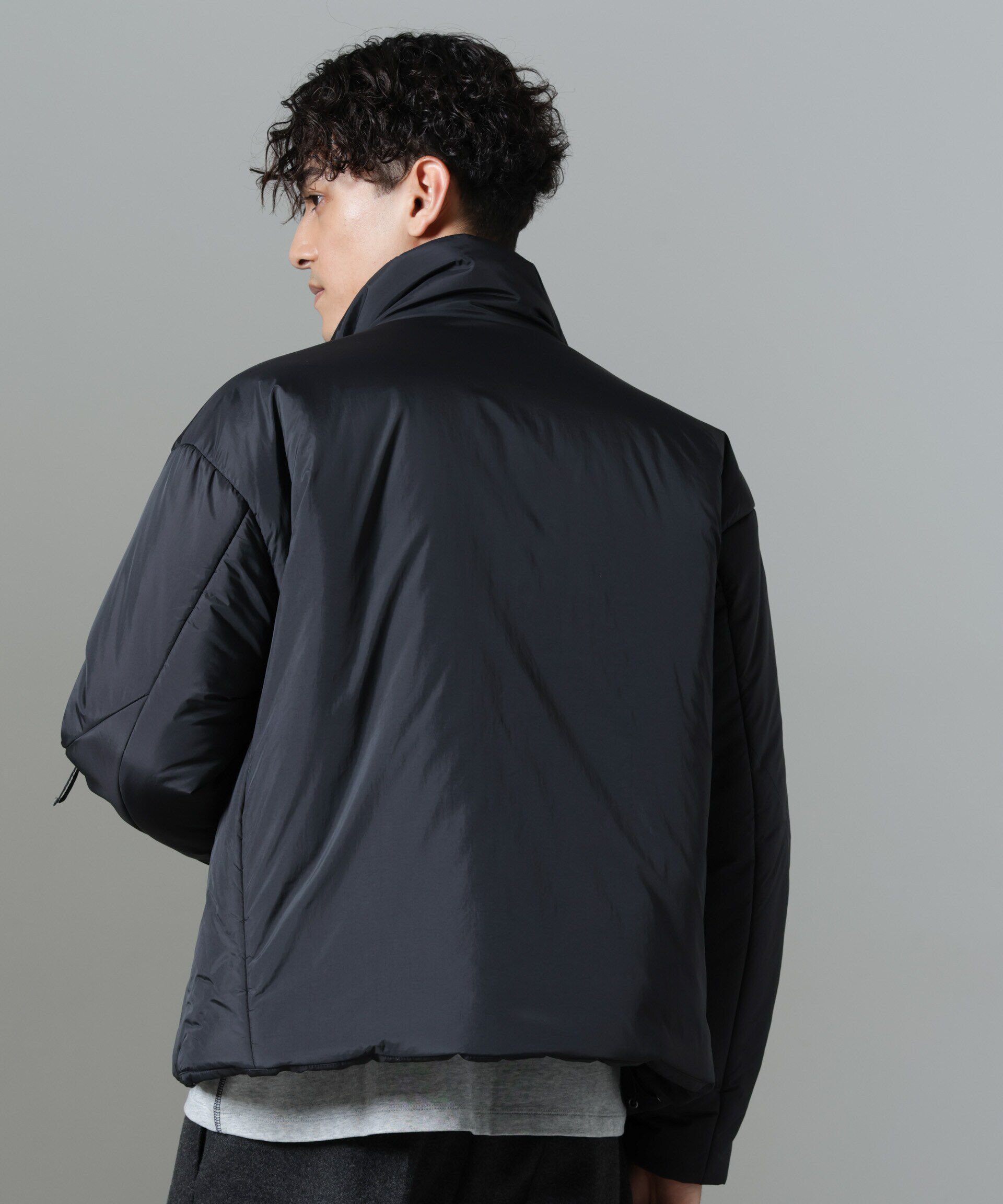 nano･universe「｢NJ/CLUB｣PARKSTOCK  中綿ブルゾン」|ブルゾン・スタジャン|