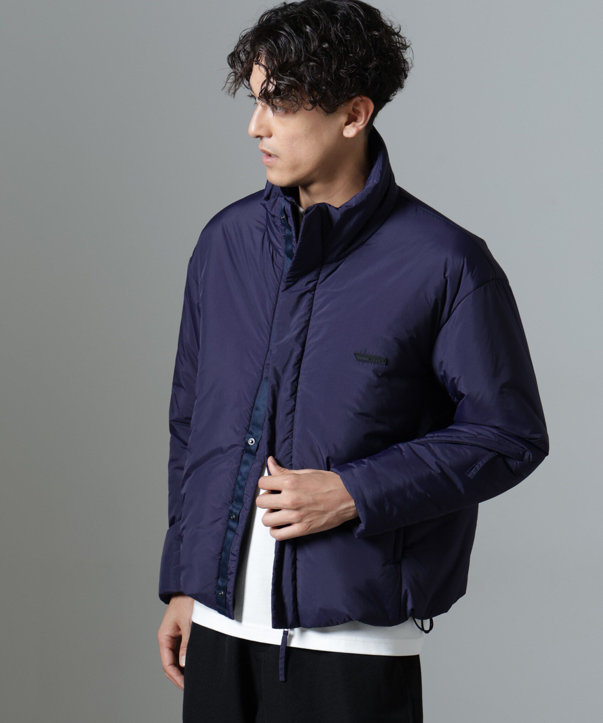 nano･universe「｢NJ/CLUB｣PARKSTOCK  中綿ブルゾン」|ブルゾン・スタジャン|