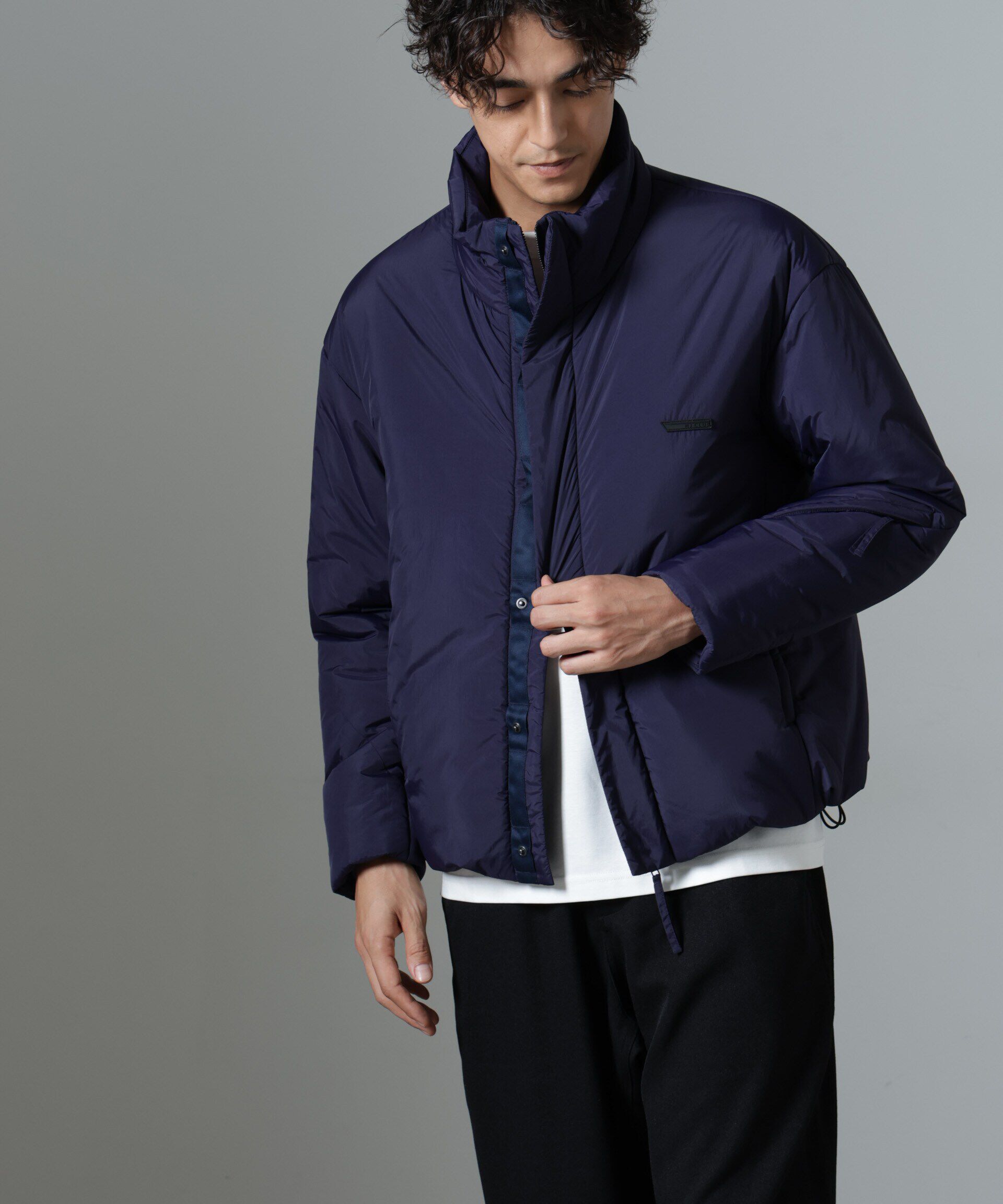 nano･universe「｢NJ/CLUB｣PARKSTOCK  中綿ブルゾン」|ブルゾン・スタジャン|