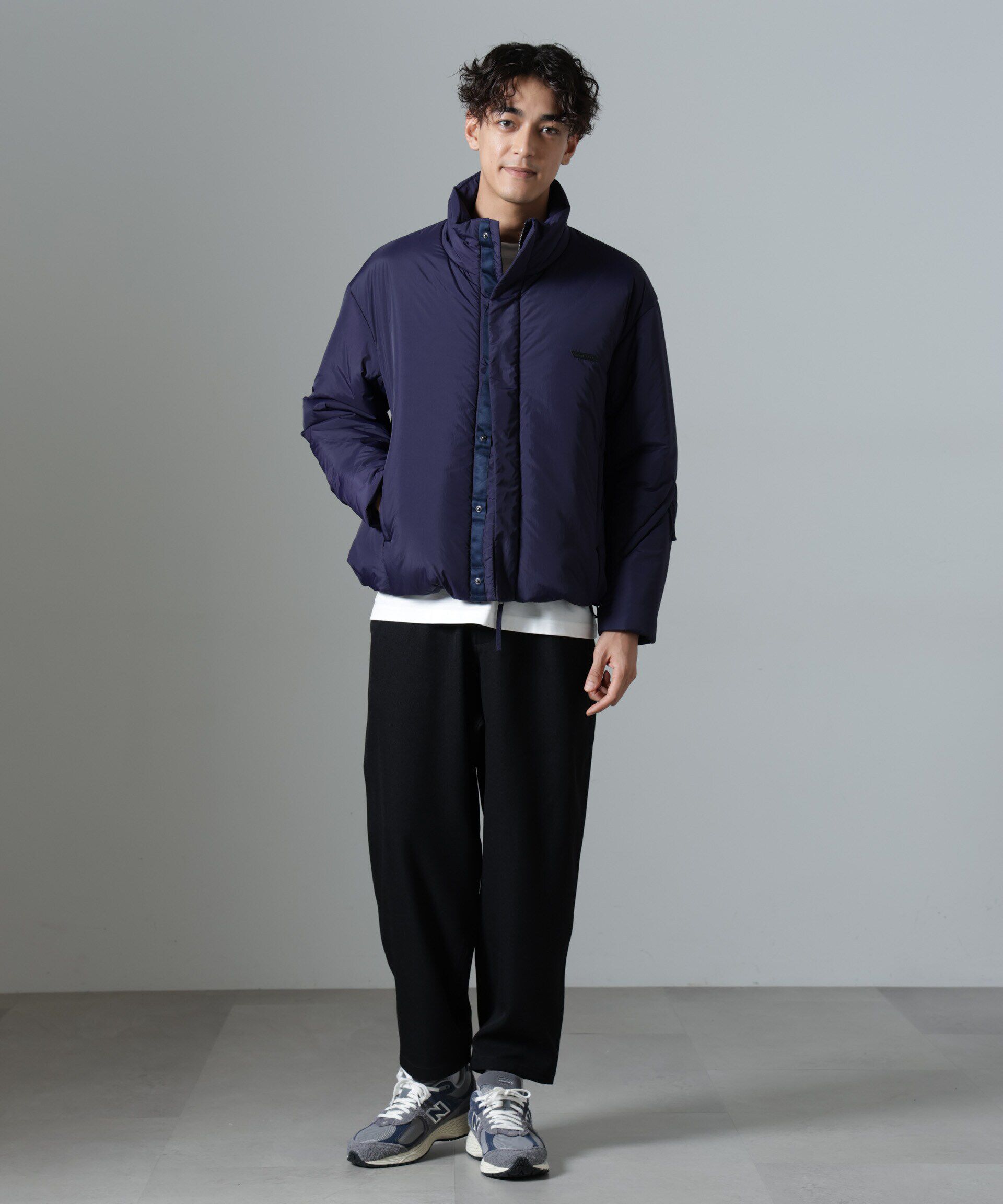 nano･universe「｢NJ/CLUB｣PARKSTOCK  中綿ブルゾン」|ブルゾン・スタジャン|