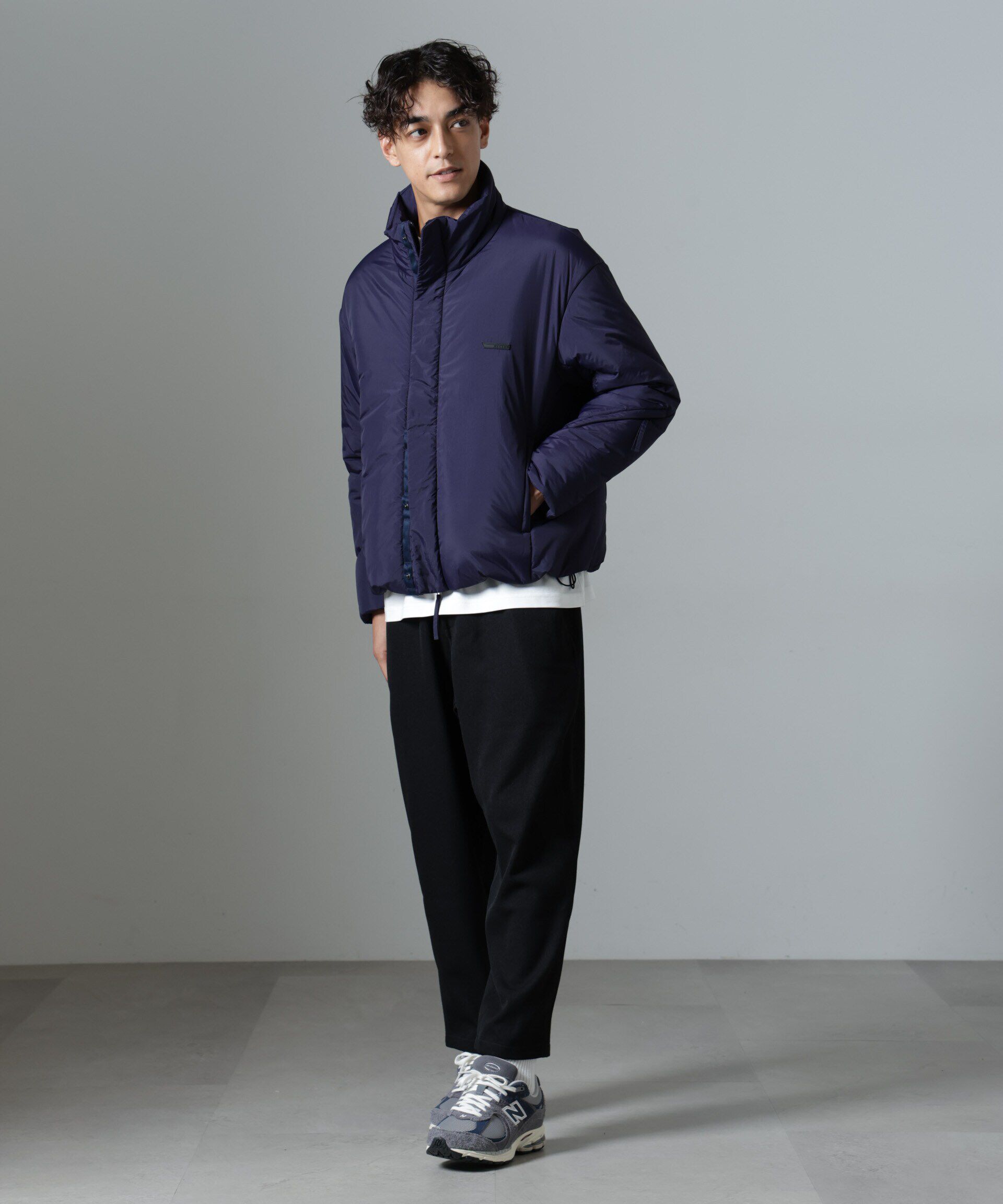 nano･universe「｢NJ/CLUB｣PARKSTOCK  中綿ブルゾン」|ブルゾン・スタジャン|