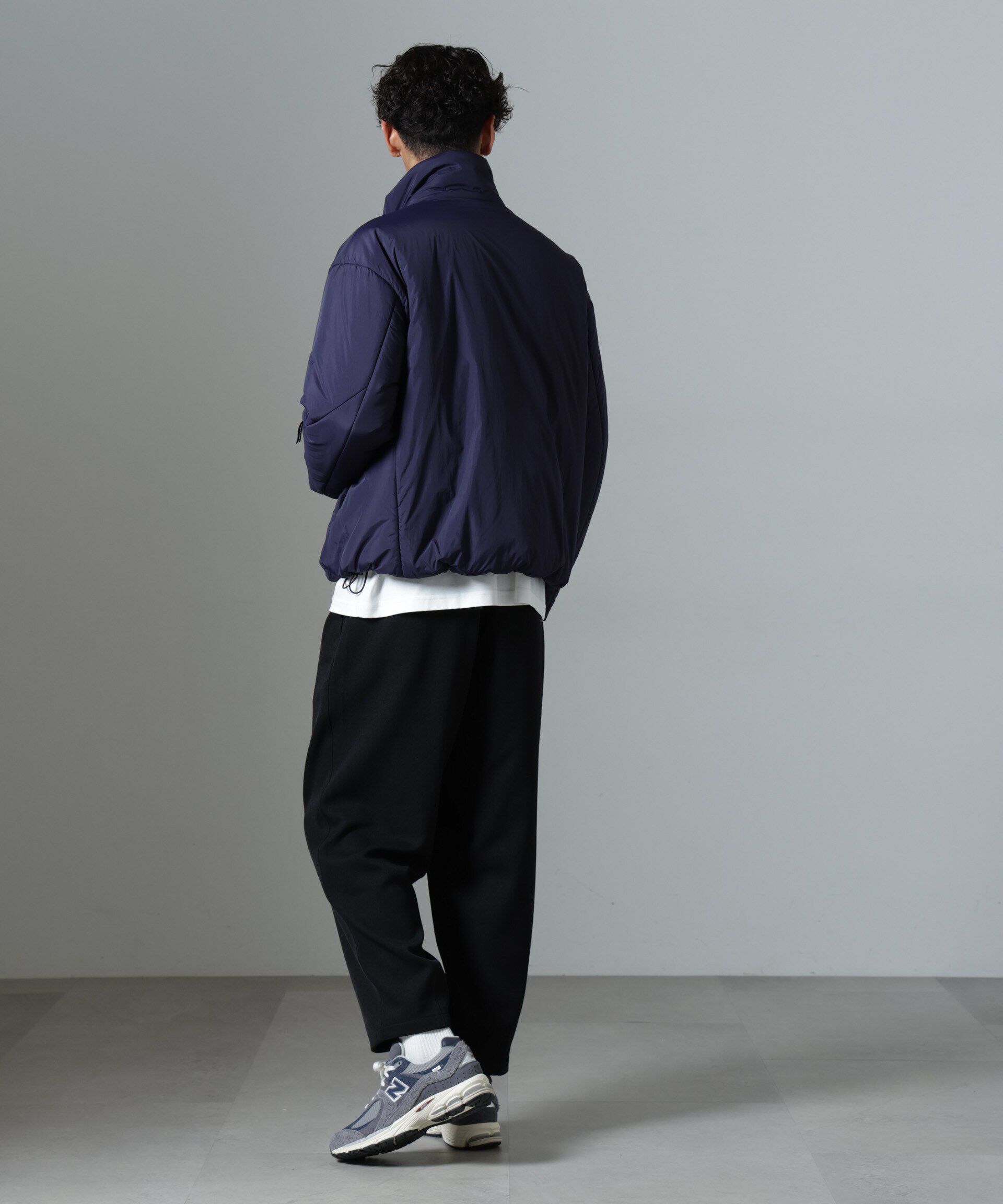 nano･universe「｢NJ/CLUB｣PARKSTOCK  中綿ブルゾン」|ブルゾン・スタジャン|