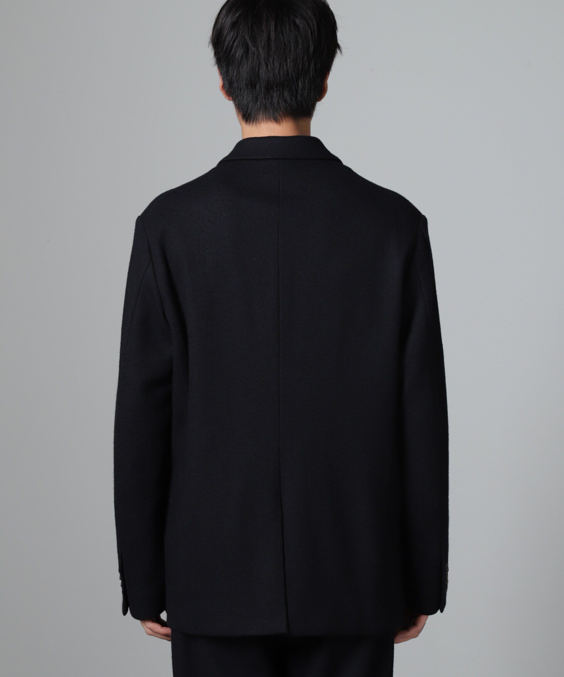 nano･universe「「100%ウール」ピークドラペルダブルジャケット」|テーラードジャケット|
