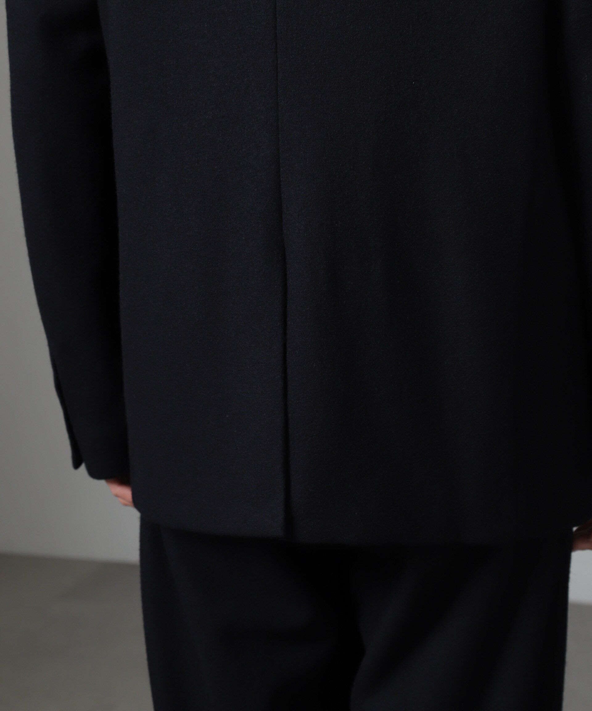 nano･universe「「100%ウール」ピークドラペルダブルジャケット」|テーラードジャケット|