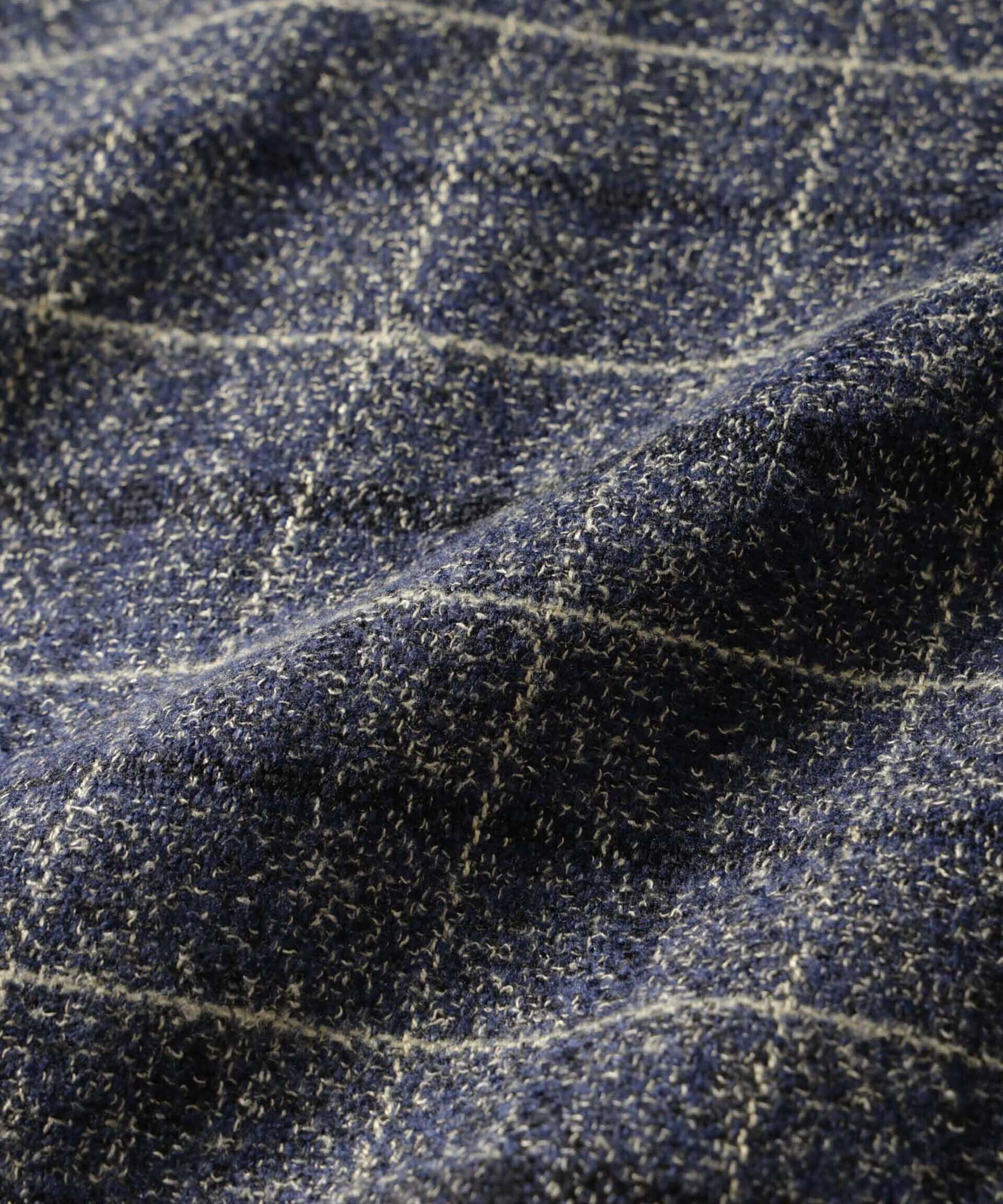 nano･universe「ライトツイードダブルポケットシャツブルゾン」|ブルゾン・スタジャン|