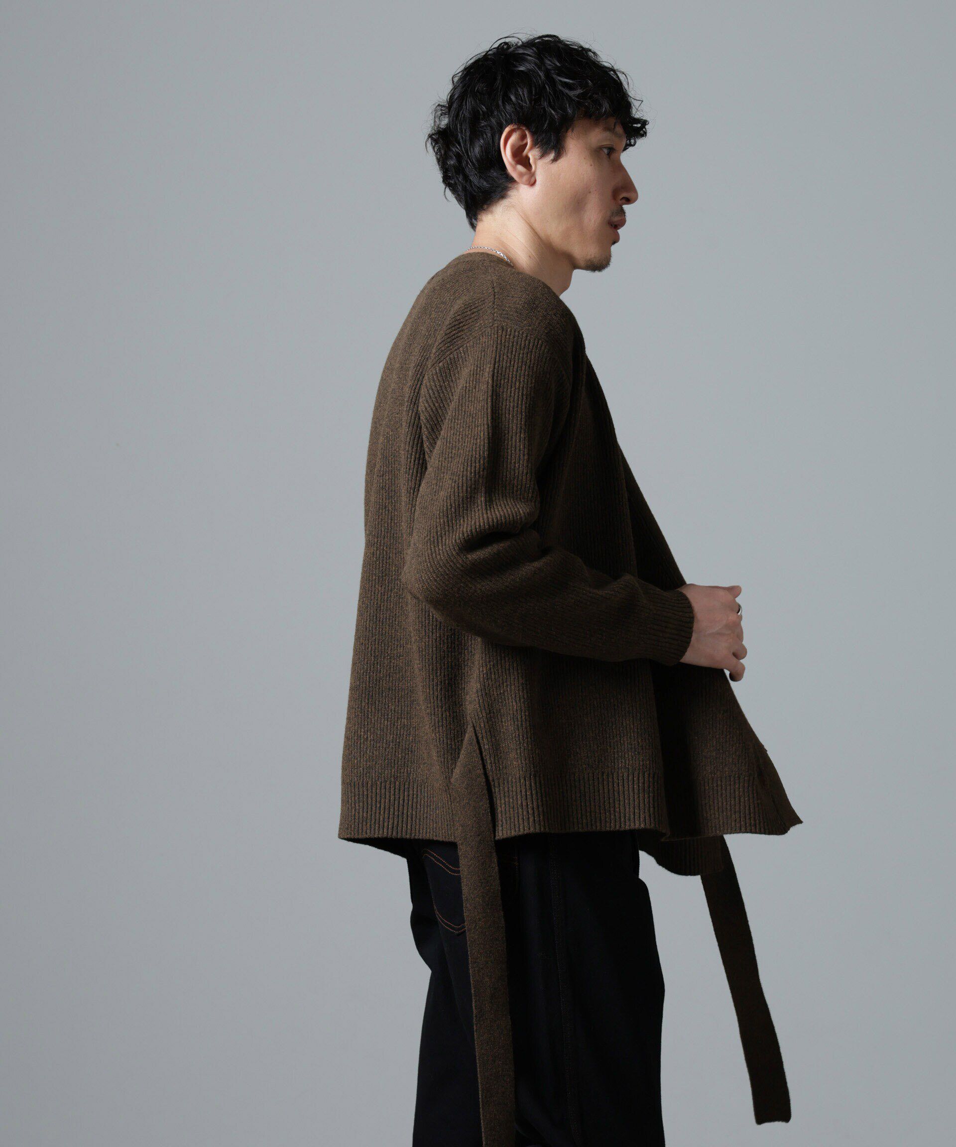 nano･universe「畔編みタイカーディガン」|ニット・セーター|