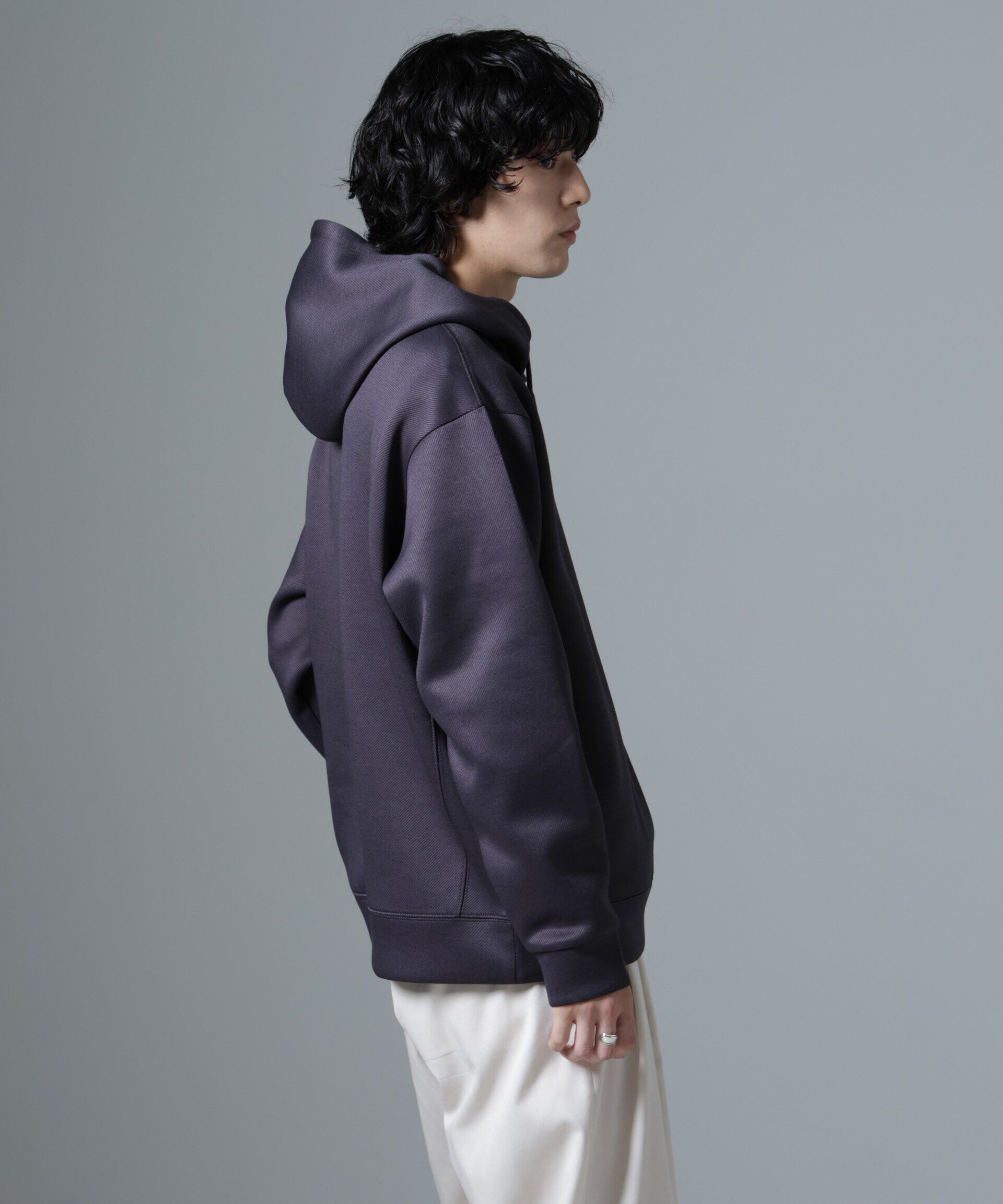 nano･universe「ツイルダンボールパーカー」|Tシャツ・カットソー|