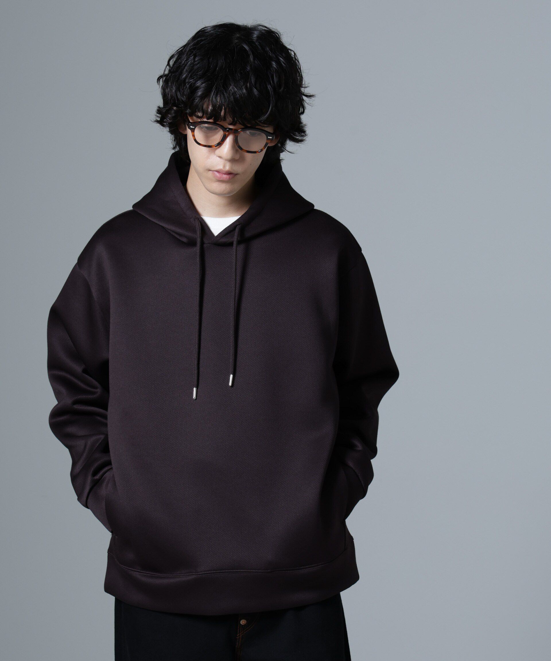 nano･universe「ツイルダンボールパーカー」|Tシャツ・カットソー|