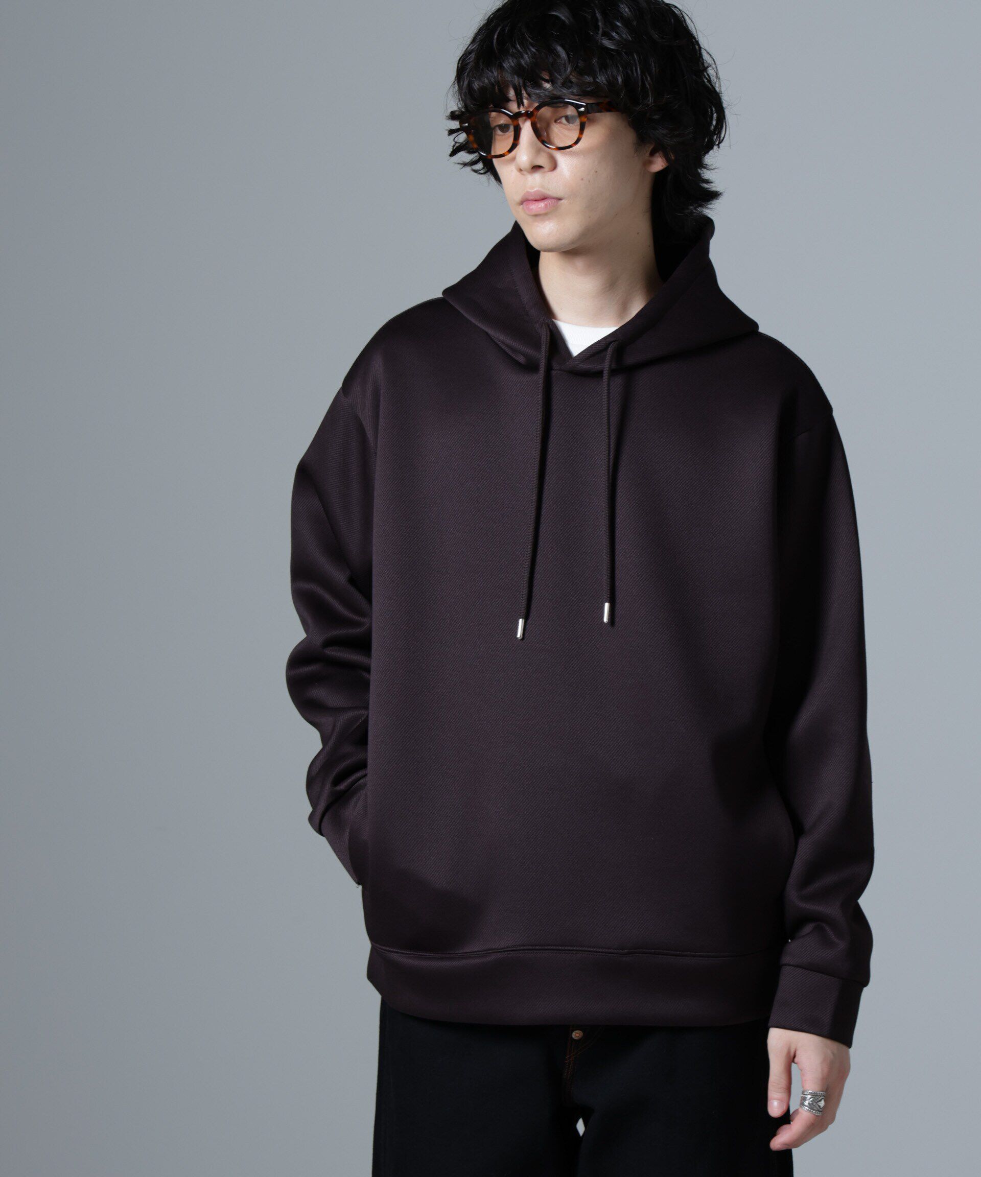 nano･universe「ツイルダンボールパーカー」|Tシャツ・カットソー|