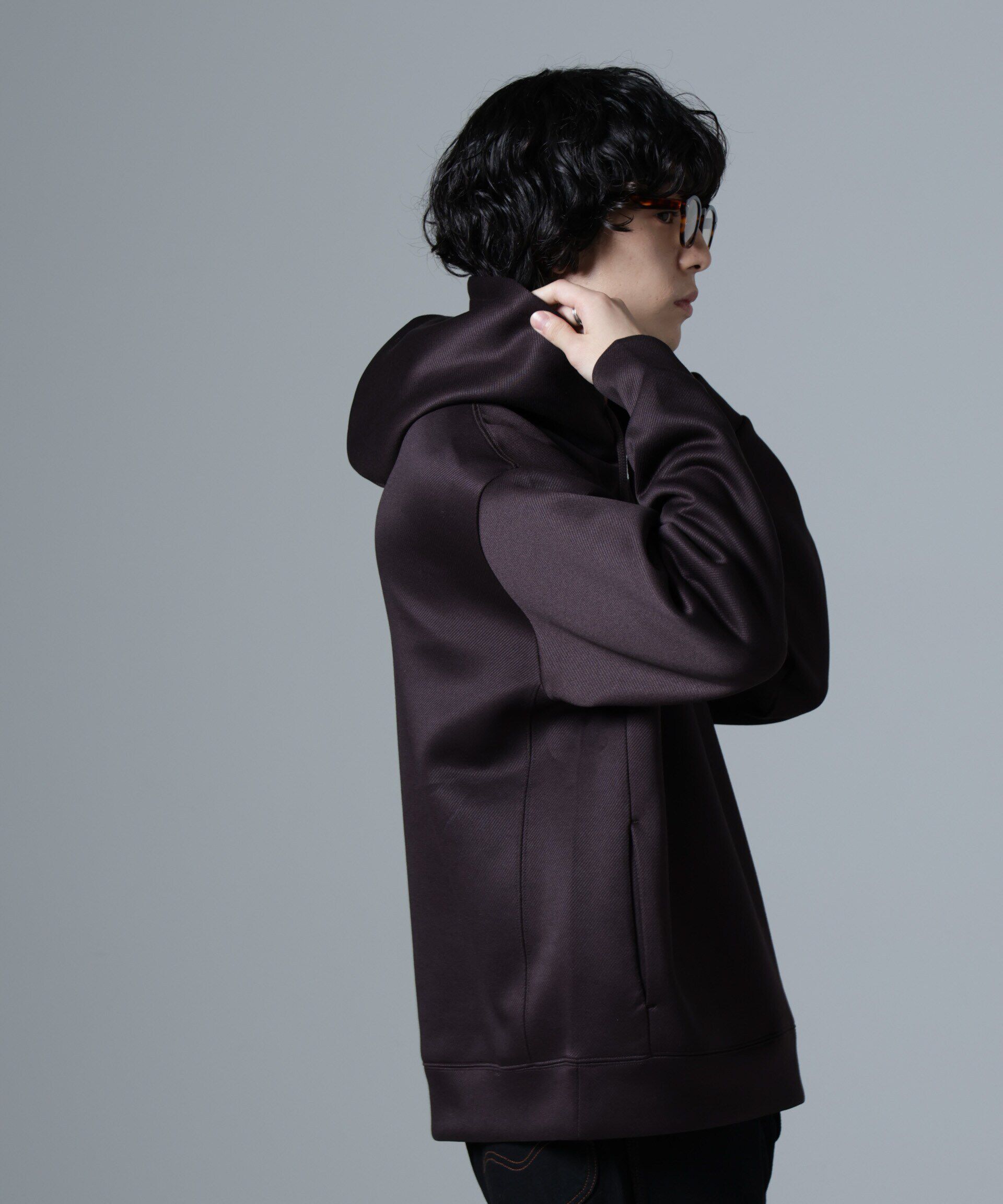 nano･universe「ツイルダンボールパーカー」|Tシャツ・カットソー|