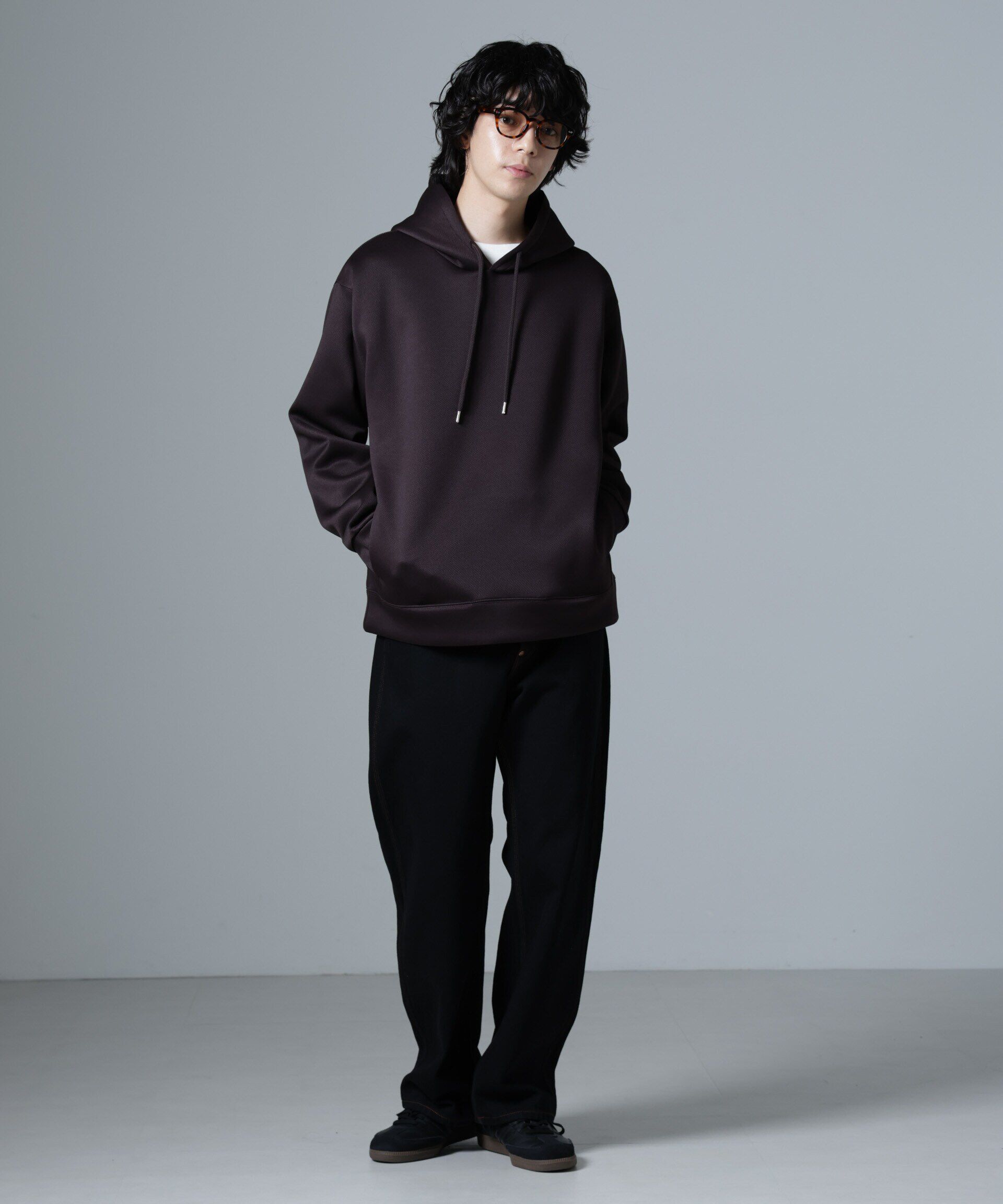 nano･universe「ツイルダンボールパーカー」|Tシャツ・カットソー|