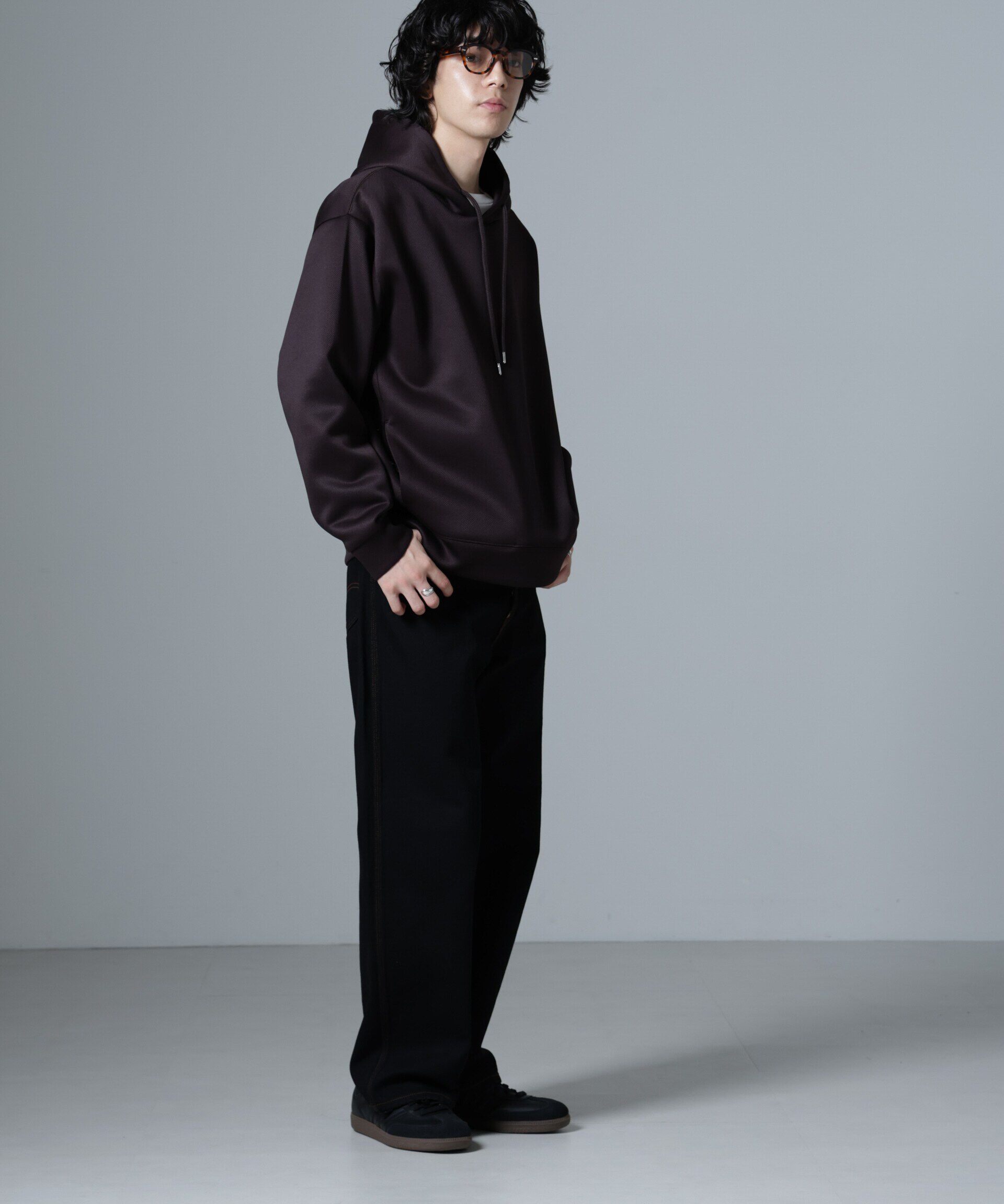 nano･universe「ツイルダンボールパーカー」|Tシャツ・カットソー|