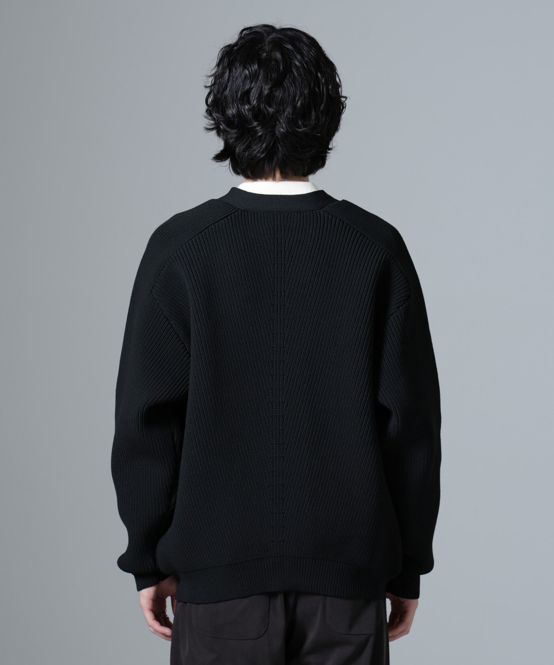 nano･universe「スポンディッシュZIPカーディガン」|ニット・セーター|