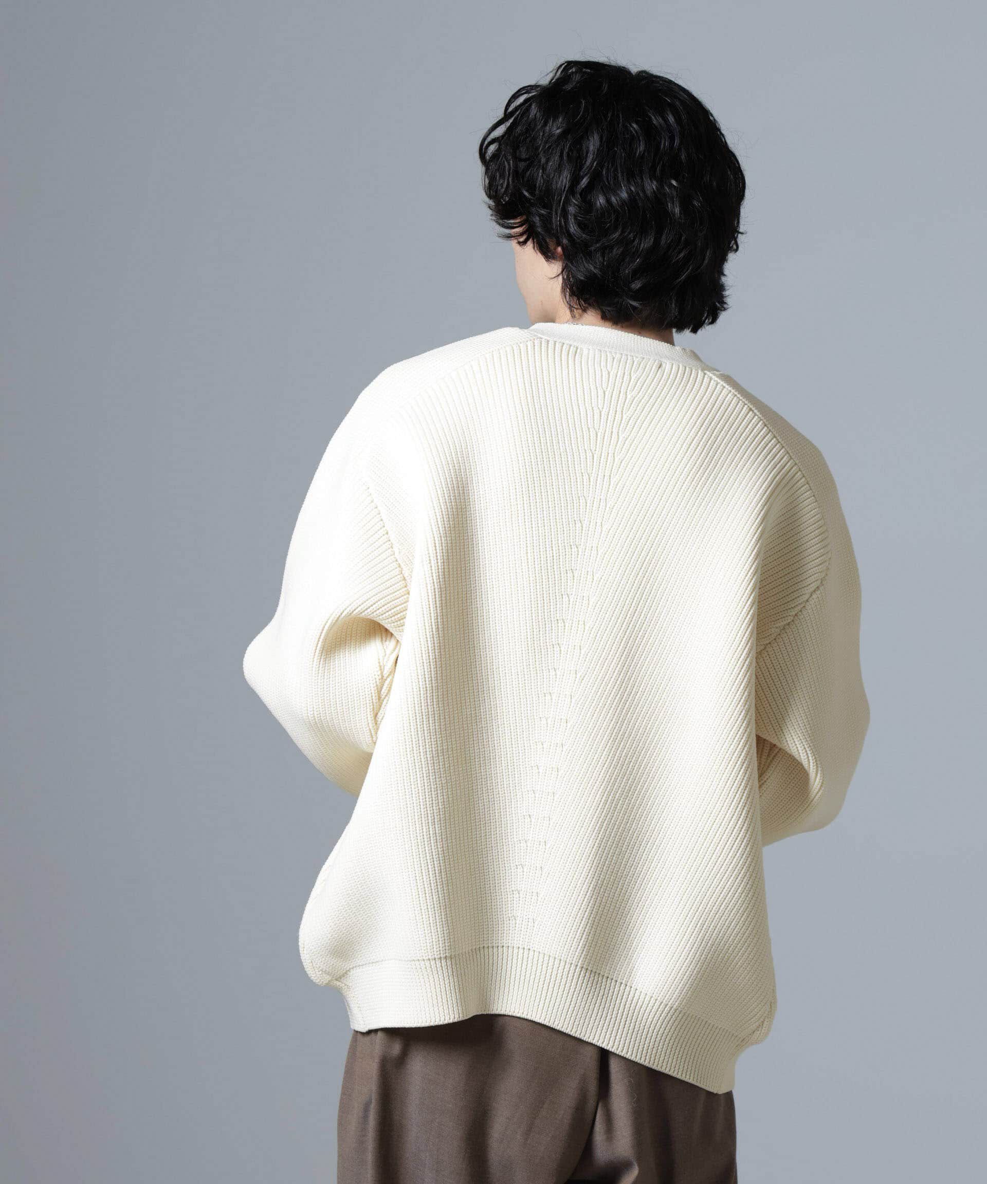 nano･universe「スポンディッシュZIPカーディガン」|ニット・セーター|