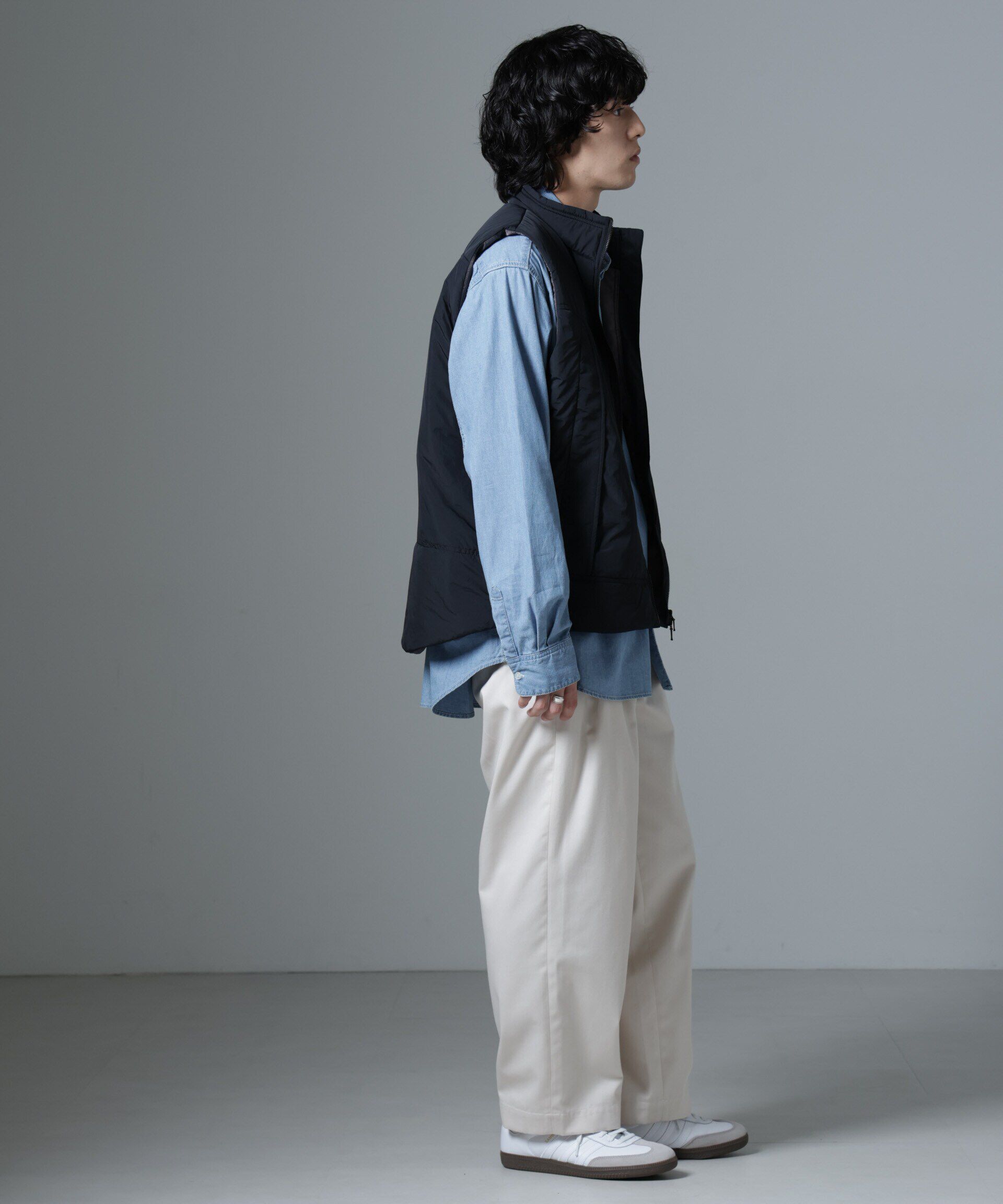 nano･universe「ライトパデッドベスト」|ダウンベスト・ベスト|