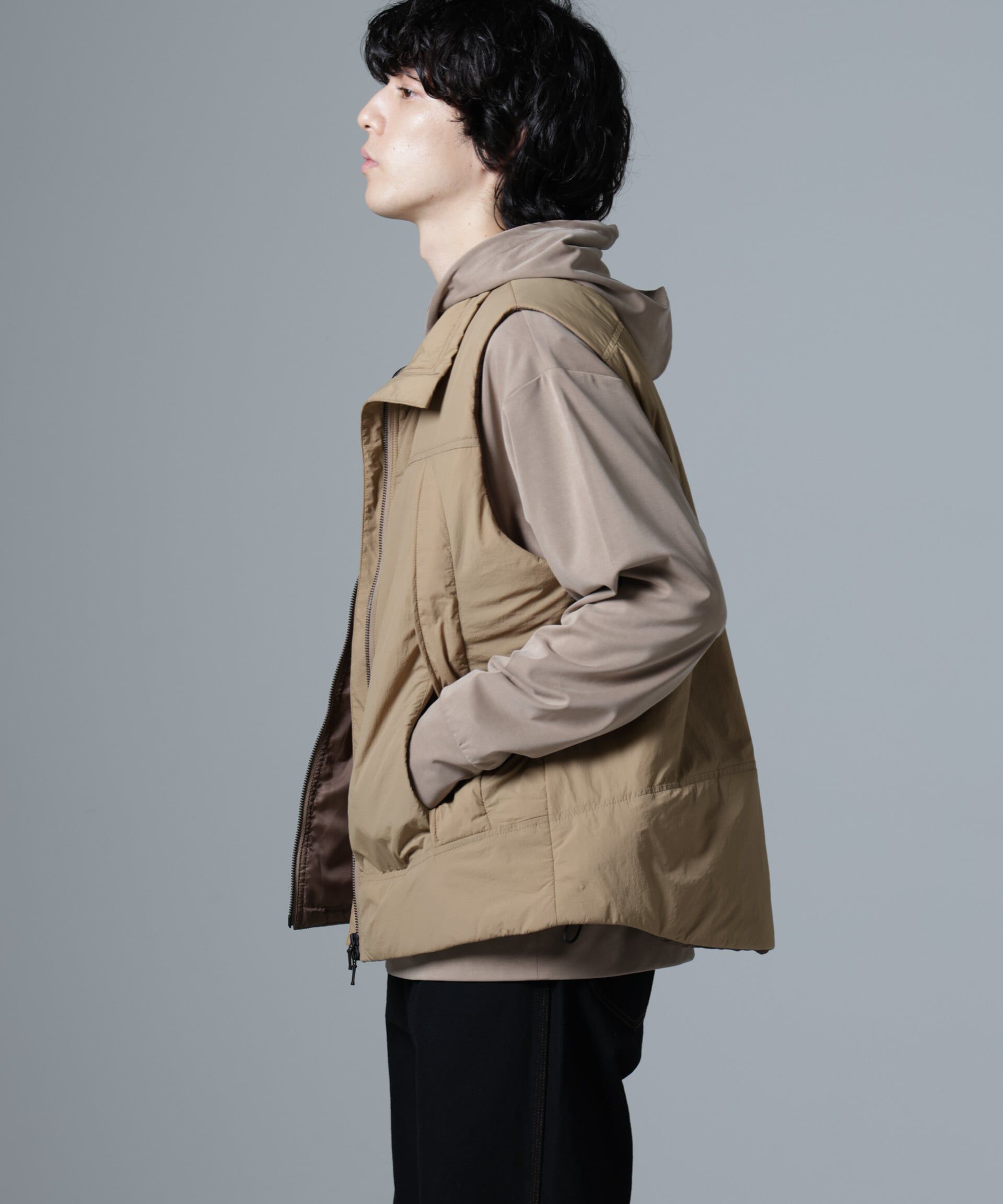 nano･universe「ライトパデッドベスト」|ダウンベスト・ベスト|