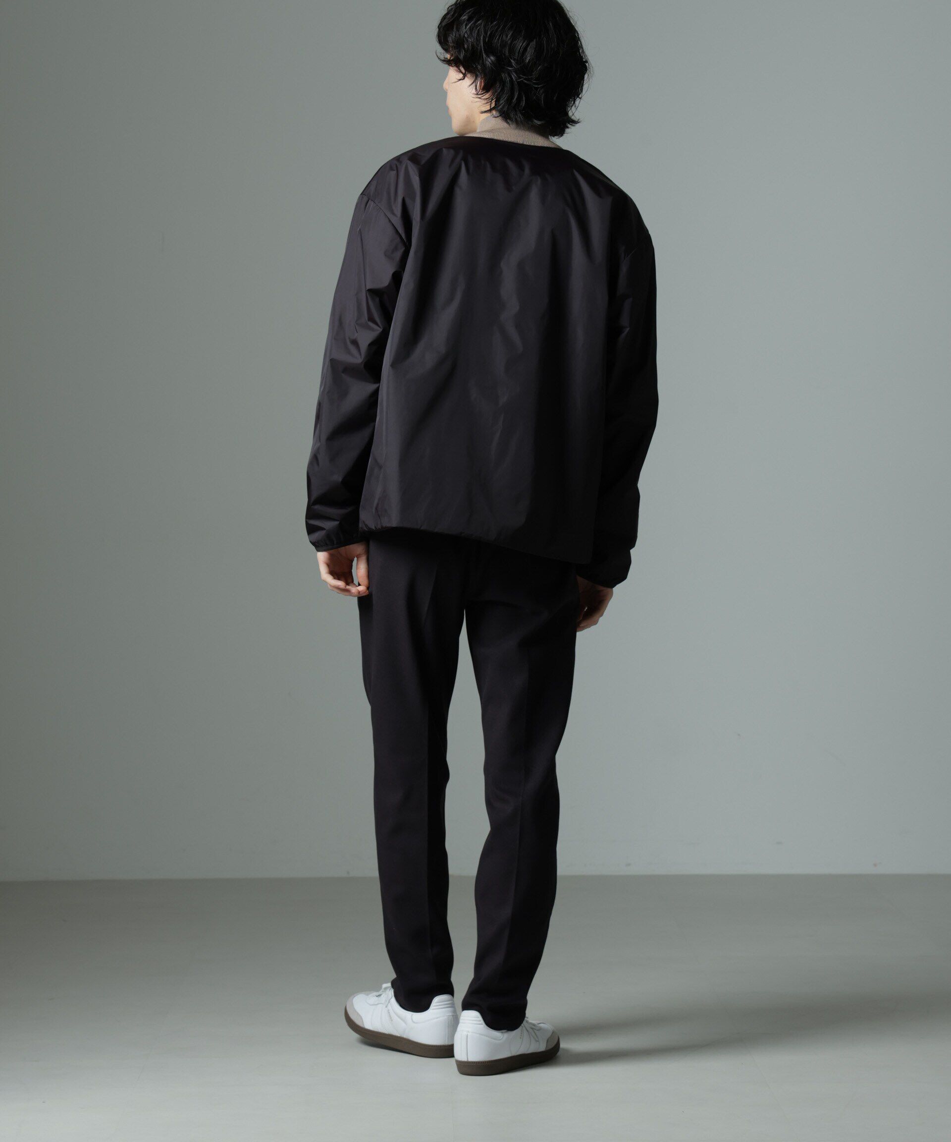 nano･universe「「MC」coveross(R)TECH WARM 裏起毛ツイル イージースラックス」|チノ|