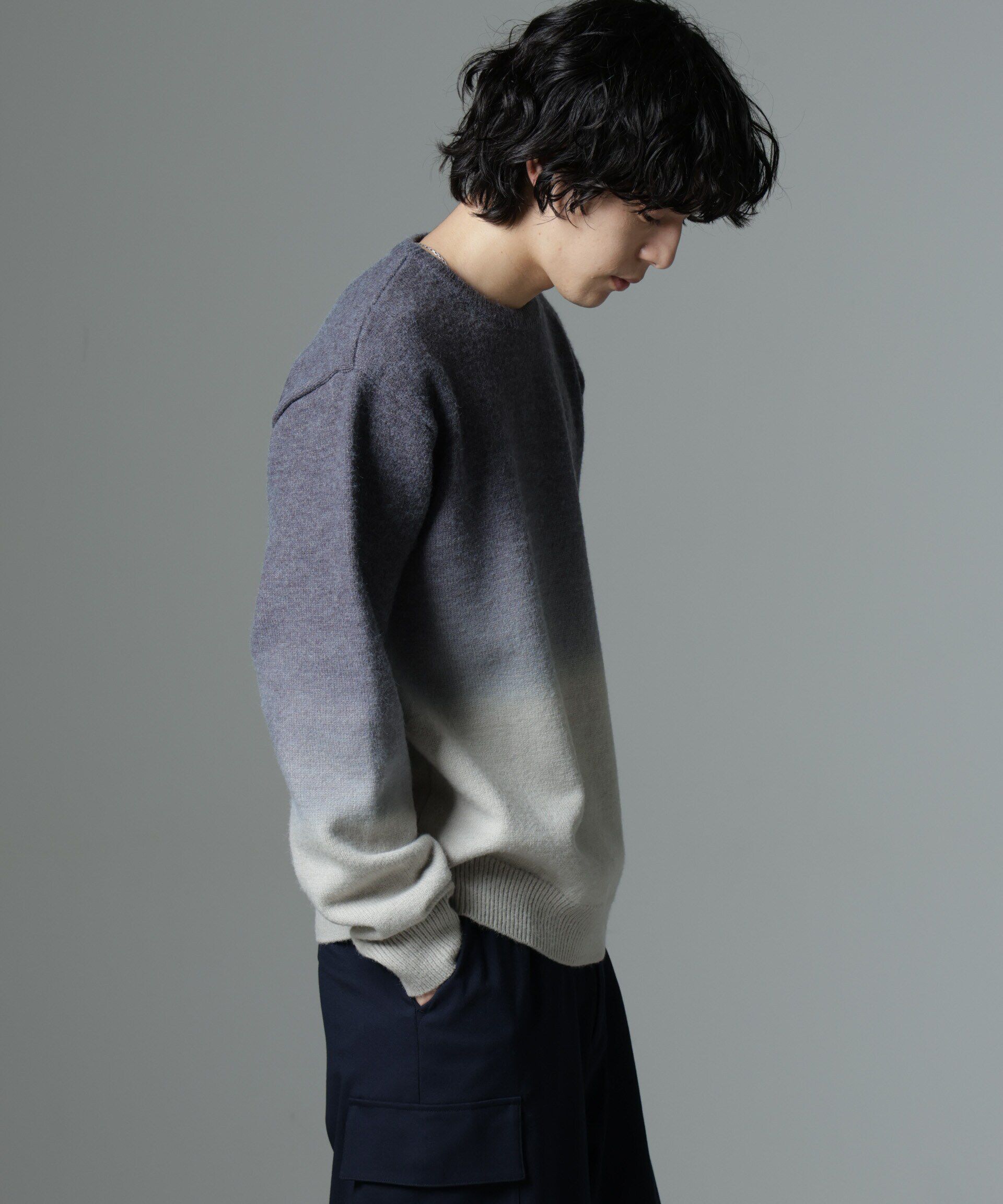 nano･universe「段染めニット」|ニット・セーター|