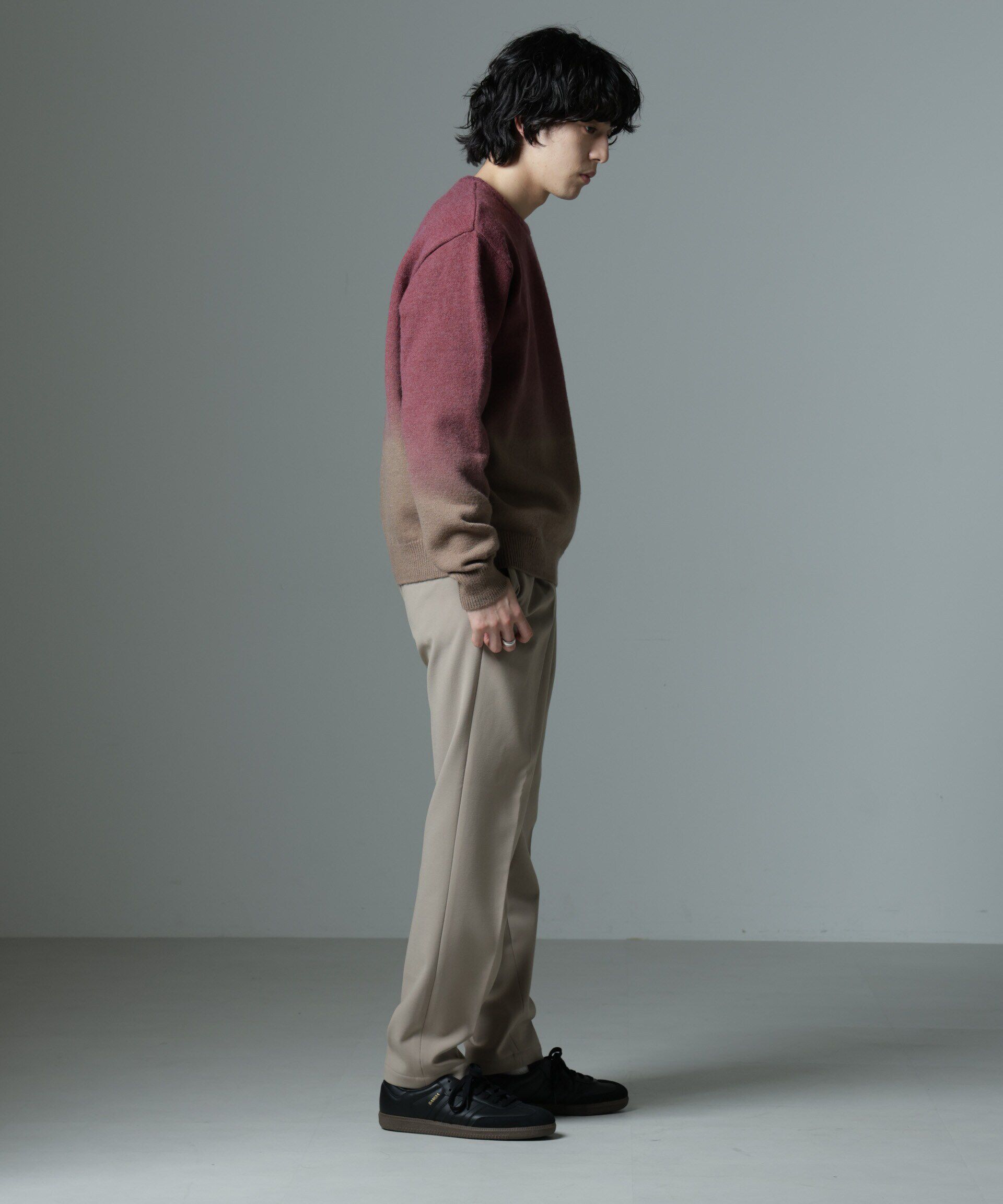 nano･universe「段染めニット」|ニット・セーター|