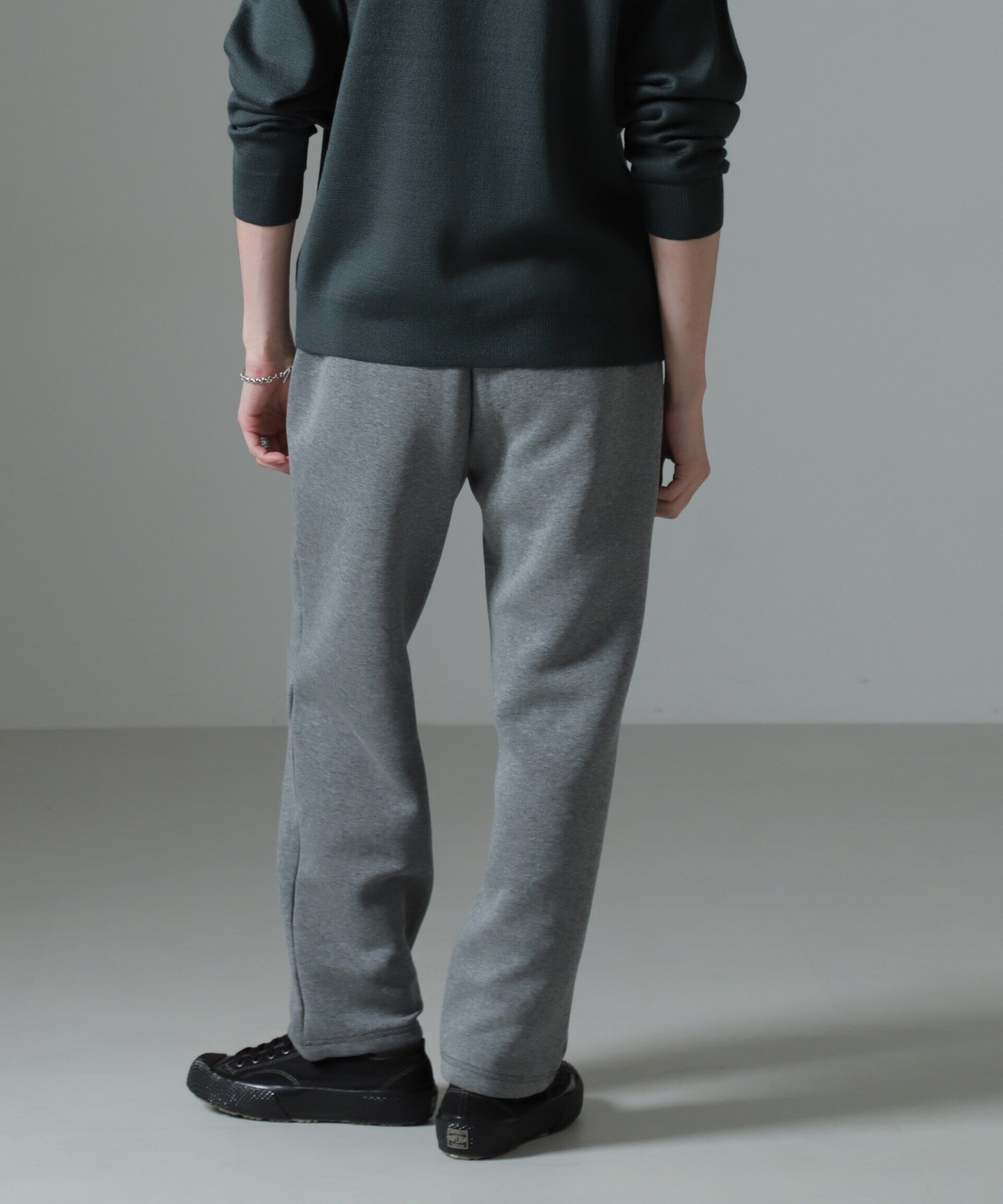 nano･universe「ボンディングトレーナーパンツ」|チノ|