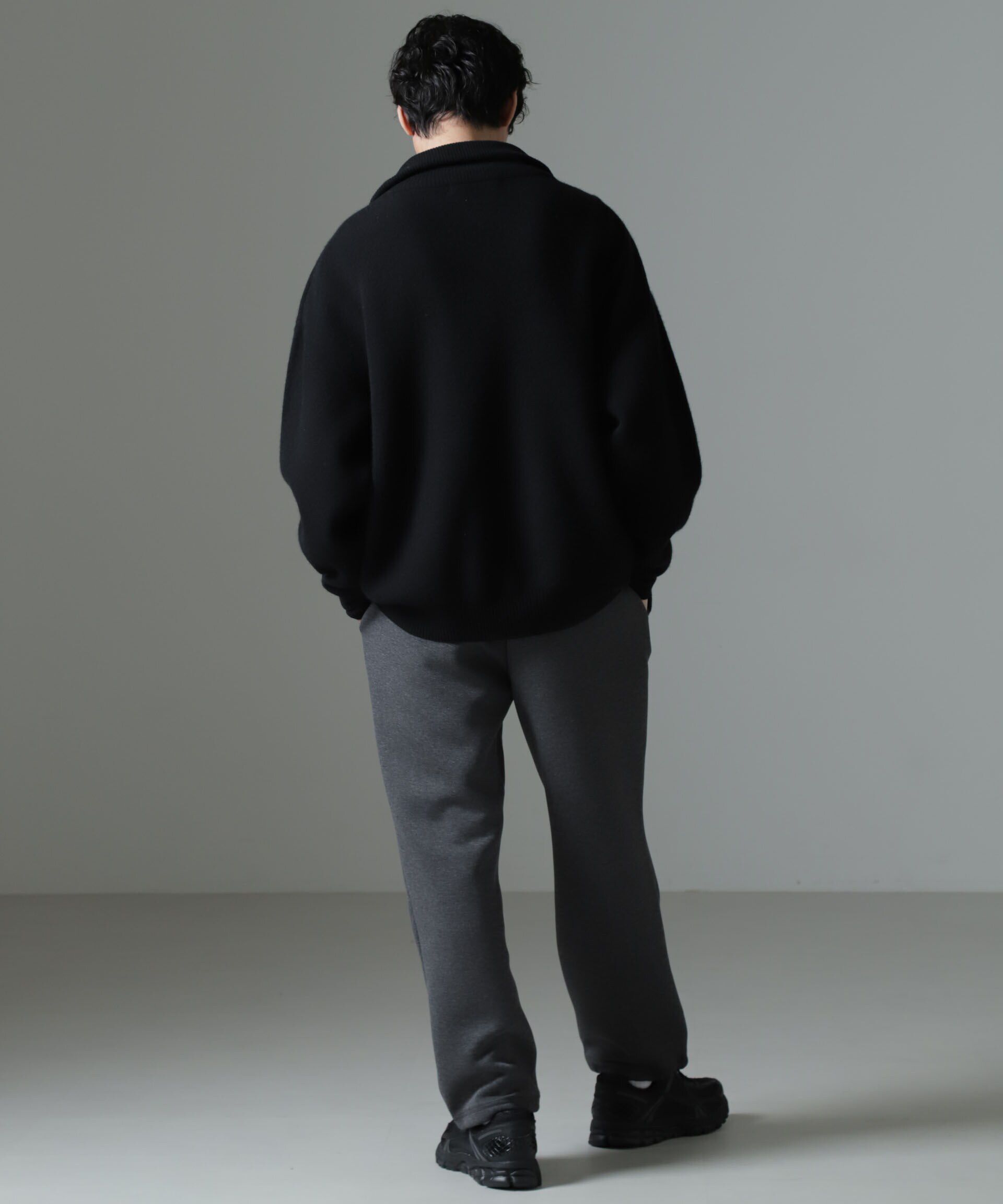 nano･universe「ボンディングトレーナーパンツ」|チノ|