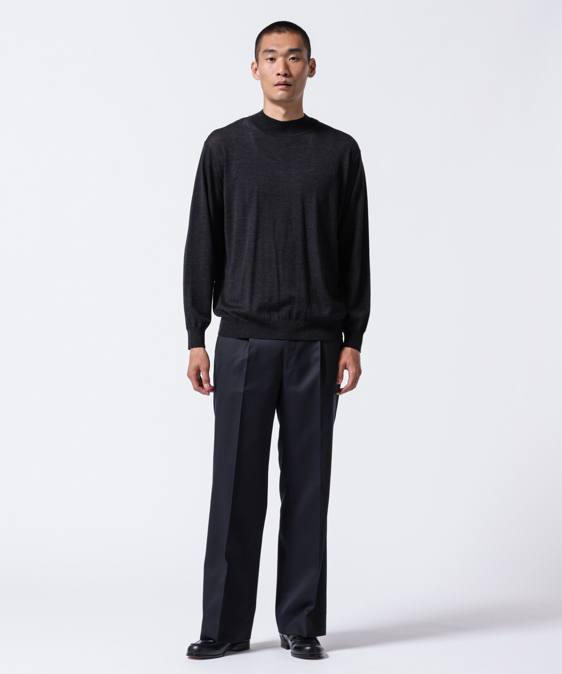 nano･universe「「ASSEMBLANC」クリースワイドパンツ(セットアップ可)」|スーツ|