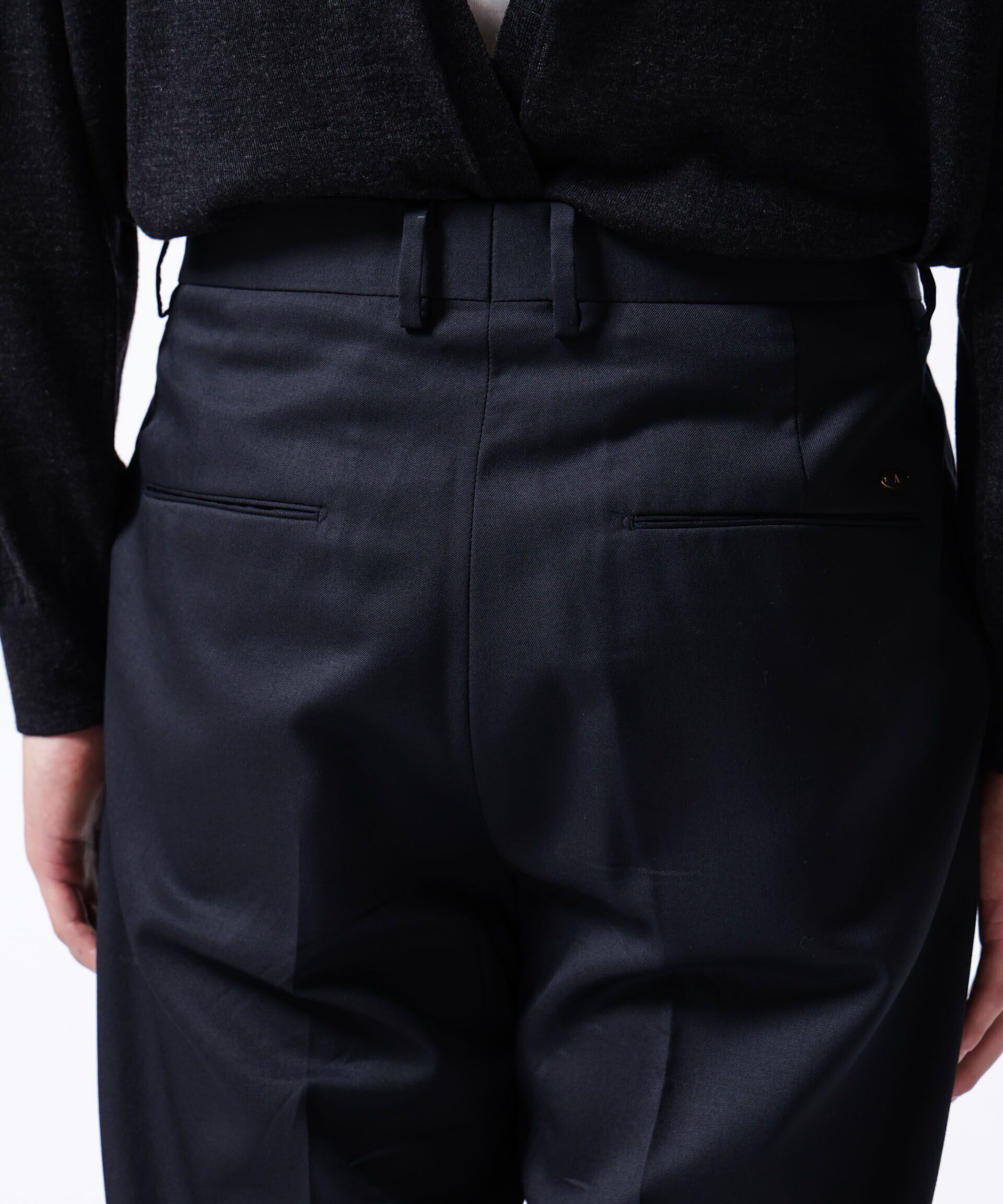 nano･universe「「ASSEMBLANC」クリースワイドパンツ(セットアップ可)」|スーツ|