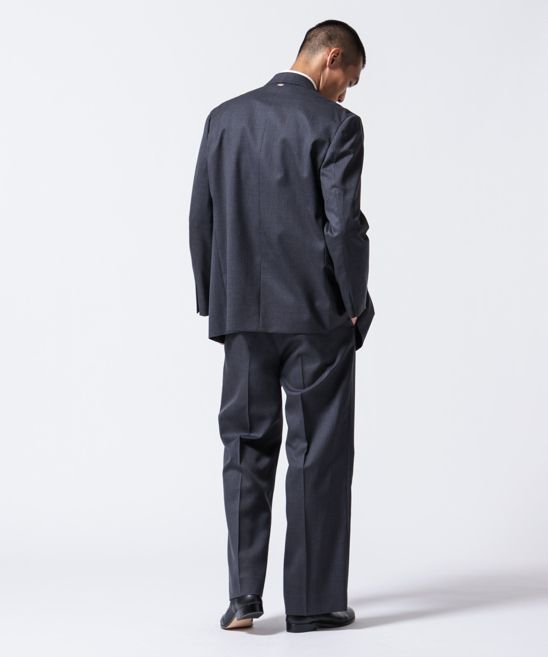 nano･universe「「ASSEMBLANC」クリースワイドパンツ(セットアップ可)」|スーツ|