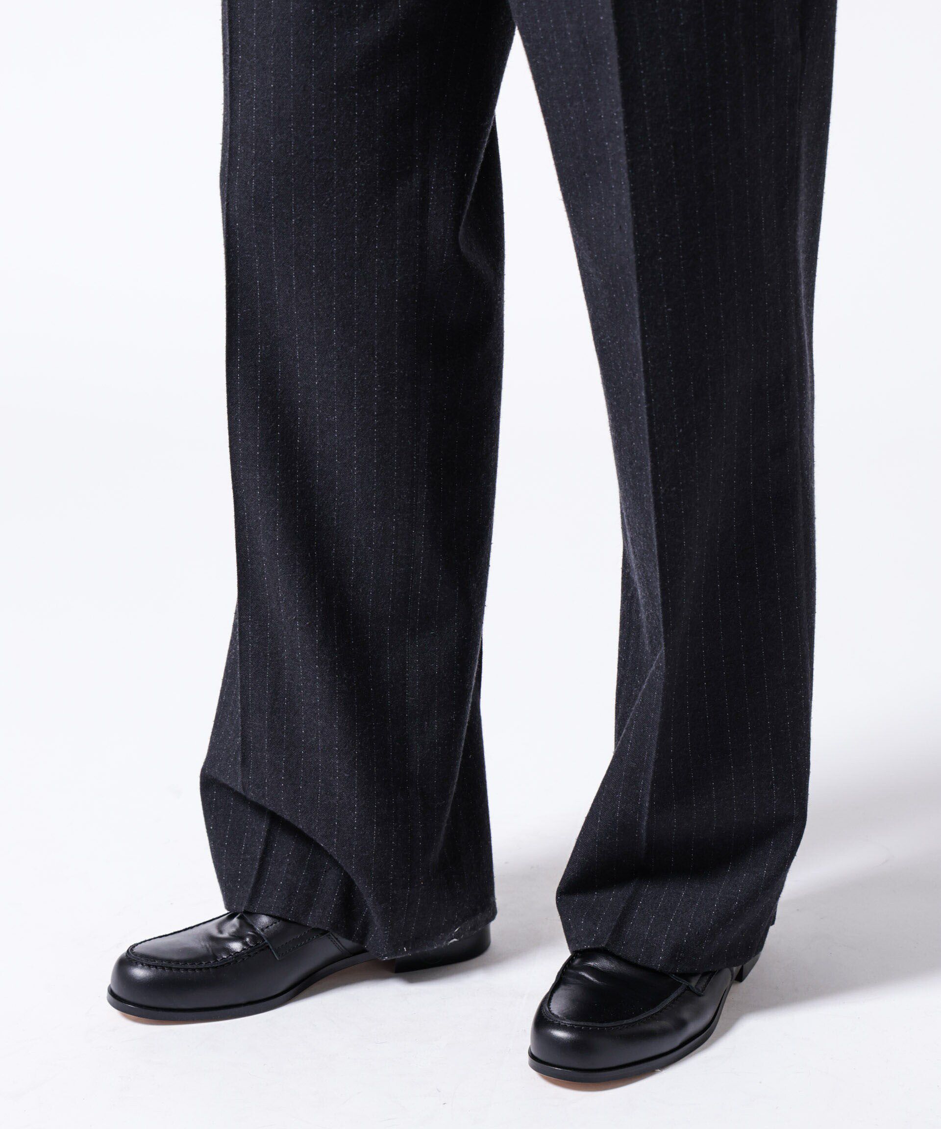 nano･universe「「ASSEMBLANC」クリースワイドパンツ(セットアップ可)」|スーツ|