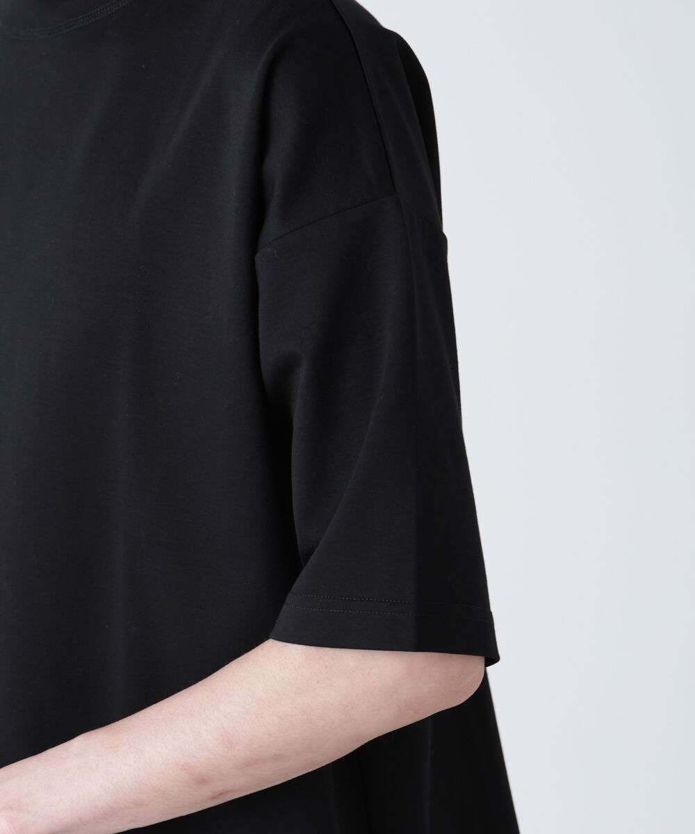 nano･universe「「NJ/CLUB」モクロディ ボートネック ビッグＴシャツ」|Tシャツ・カットソー|