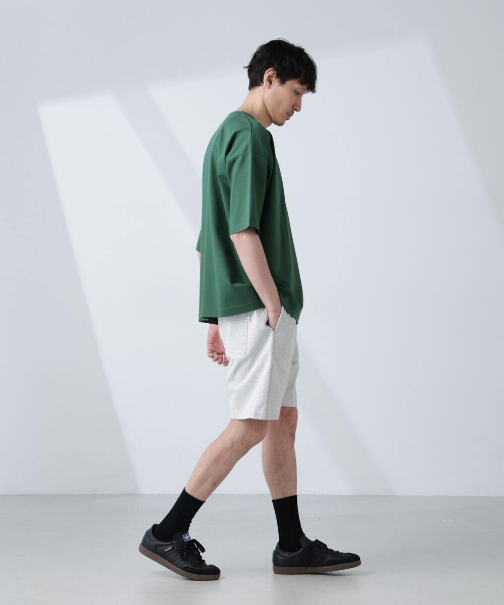 nano･universe「「NJ/CLUB」モクロディ ボートネック ビッグＴシャツ」|Tシャツ・カットソー|