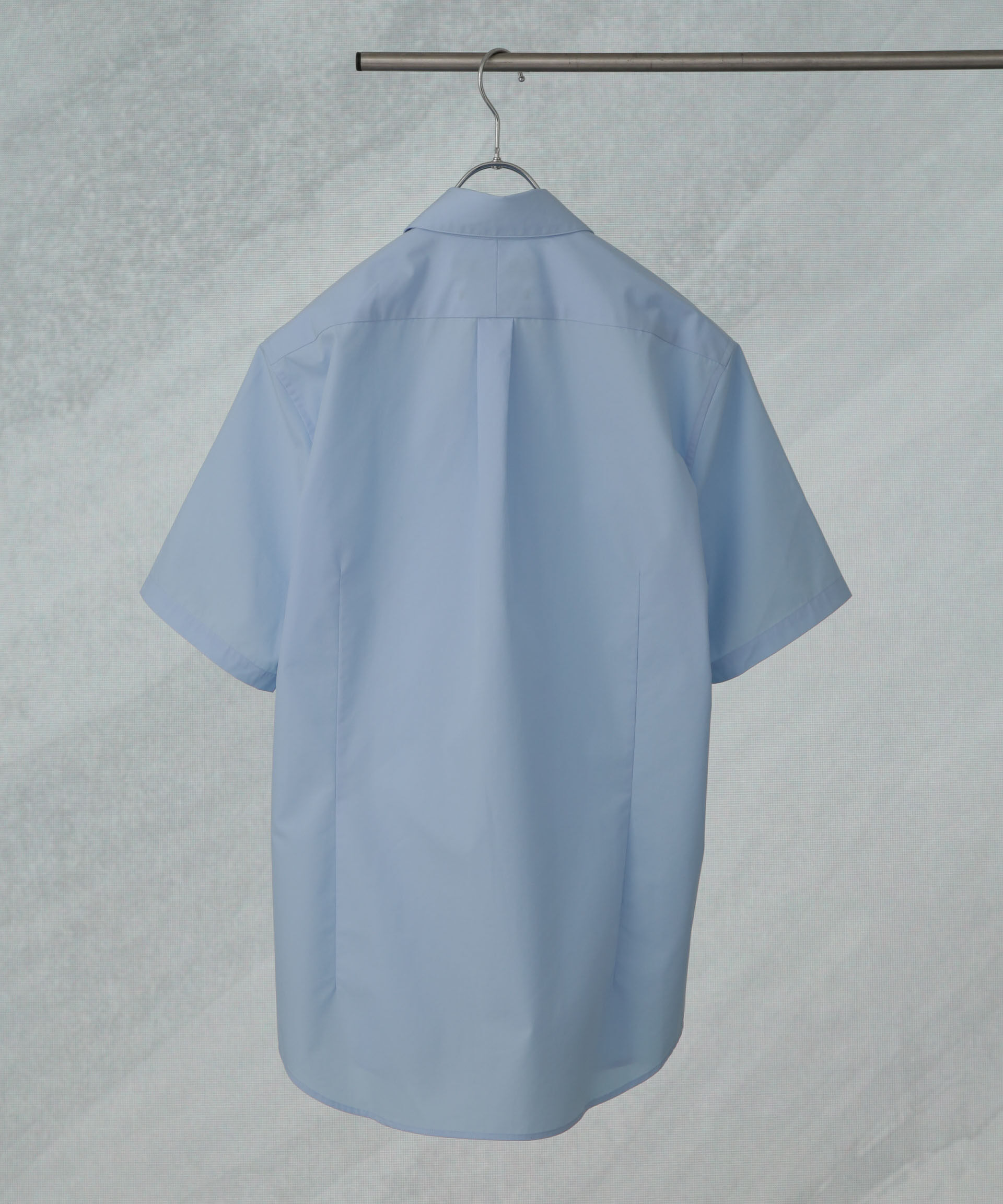 nano･universe「「N shirt」 速乾 ホリゾンタルカラーシャツ半袖」|シャツ・ブラウス|