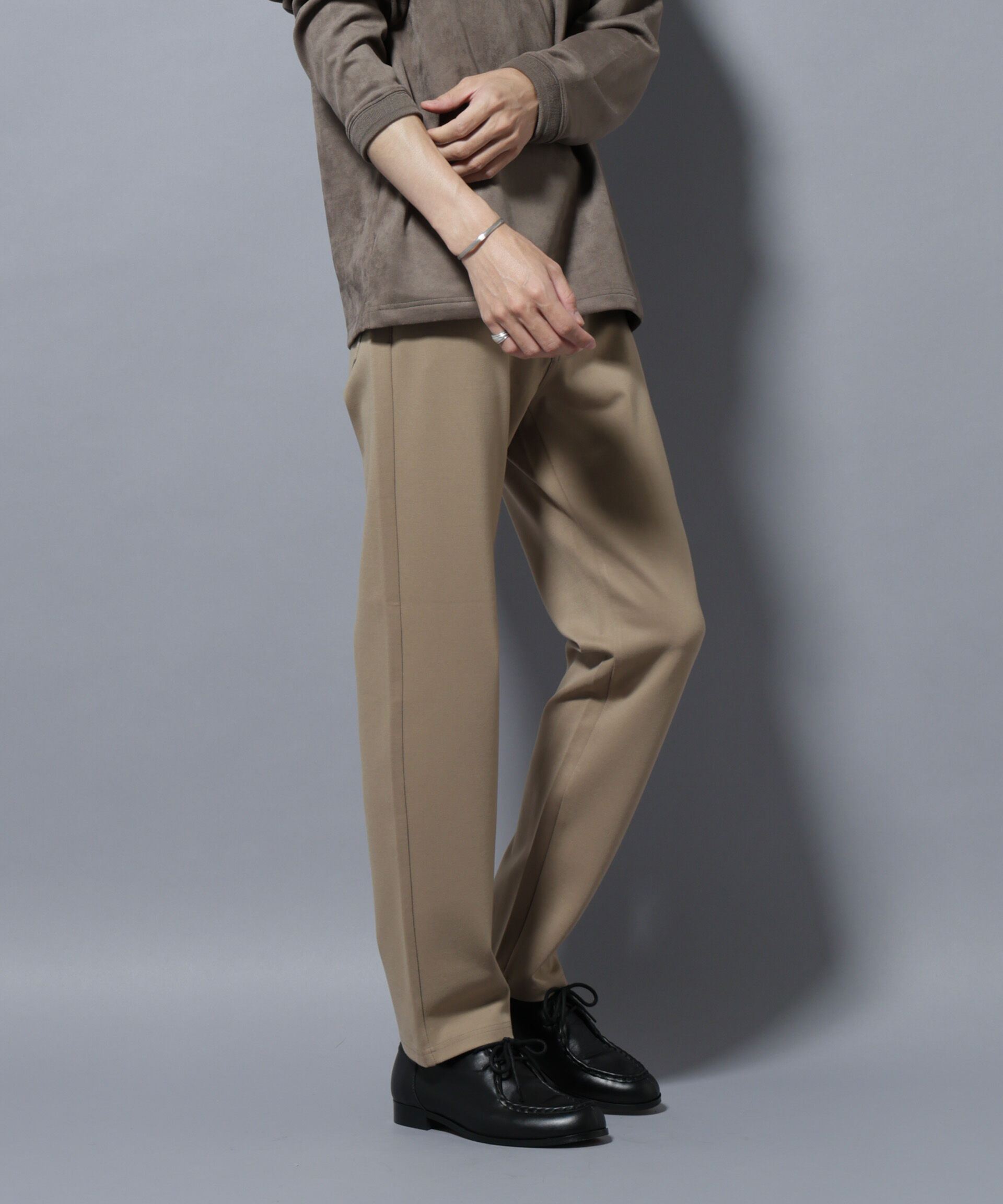 nano･universe「5P テーパードパンツ」|チノ|