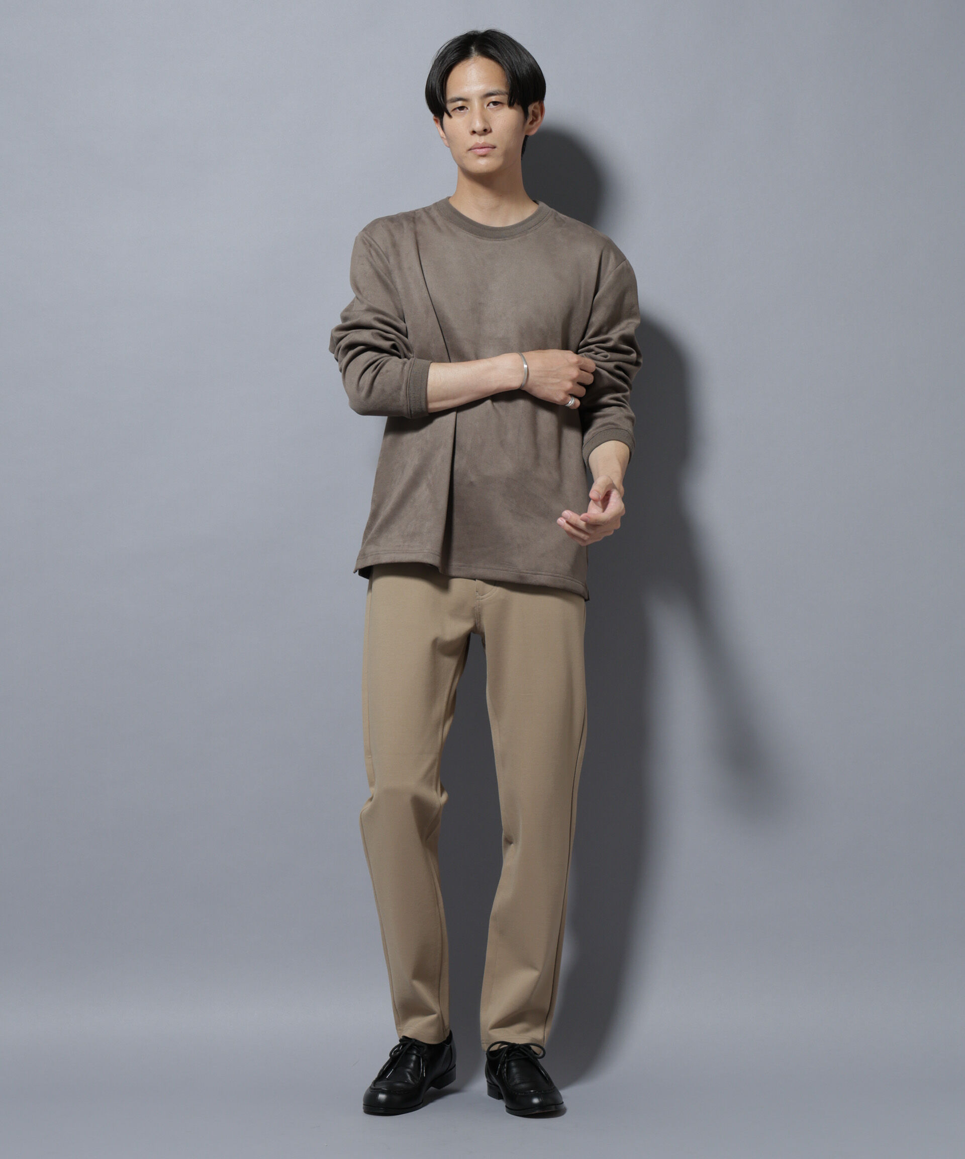 nano･universe「5P テーパードパンツ」|チノ|