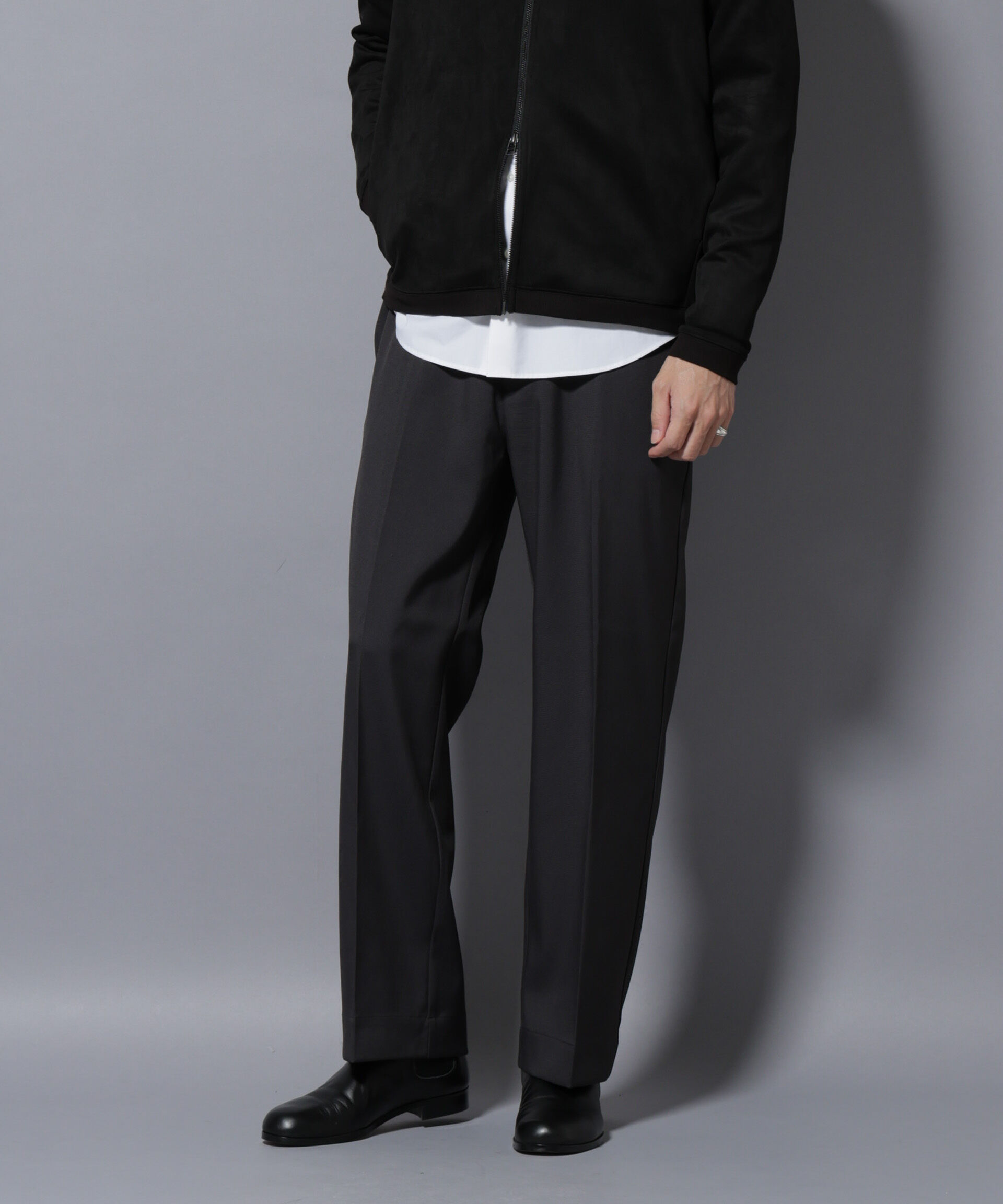 nano･universe「リラックスストレートスラックス（セットアップ可）」|チノ|スミクロ1