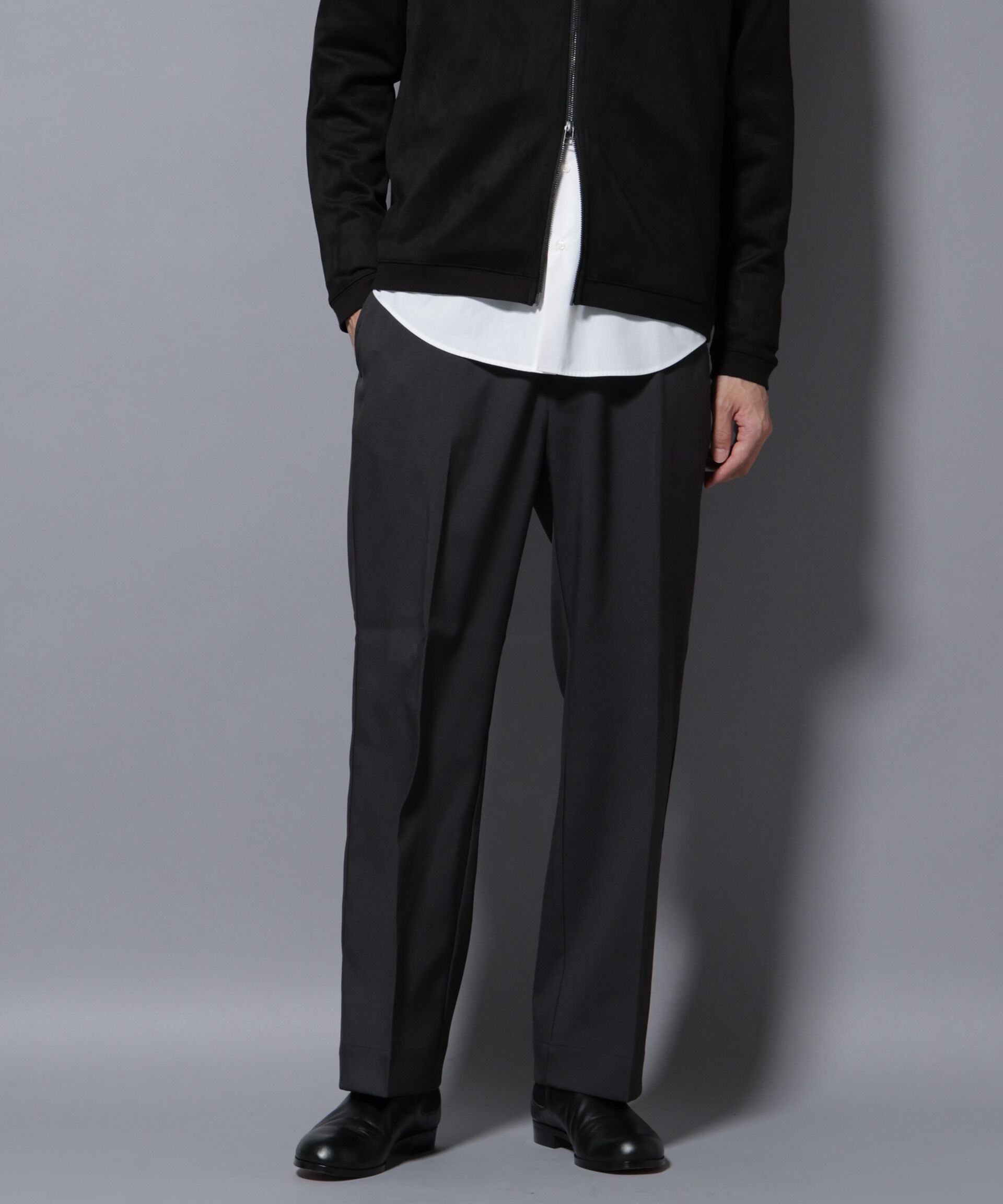 nano･universe「リラックスストレートスラックス（セットアップ可）」|チノ|