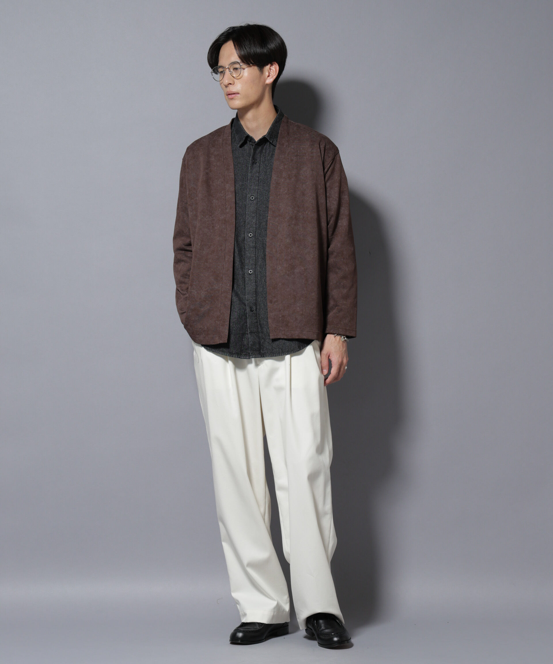 nano･universe「フェードカラーカーディガン」|Tシャツ・カットソー|