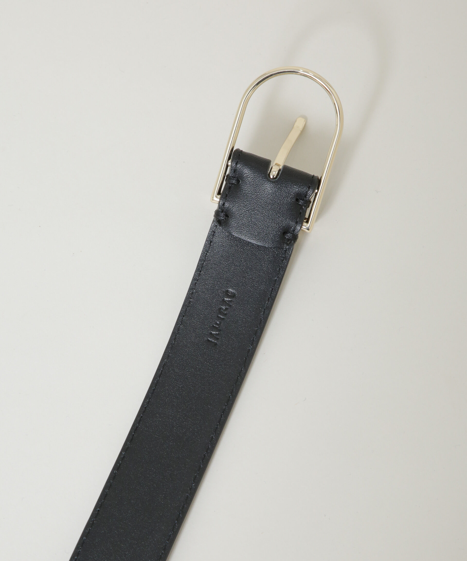 nano･universe「JAMIRAY/LEATHER DRESS BELT」|ベルト|
