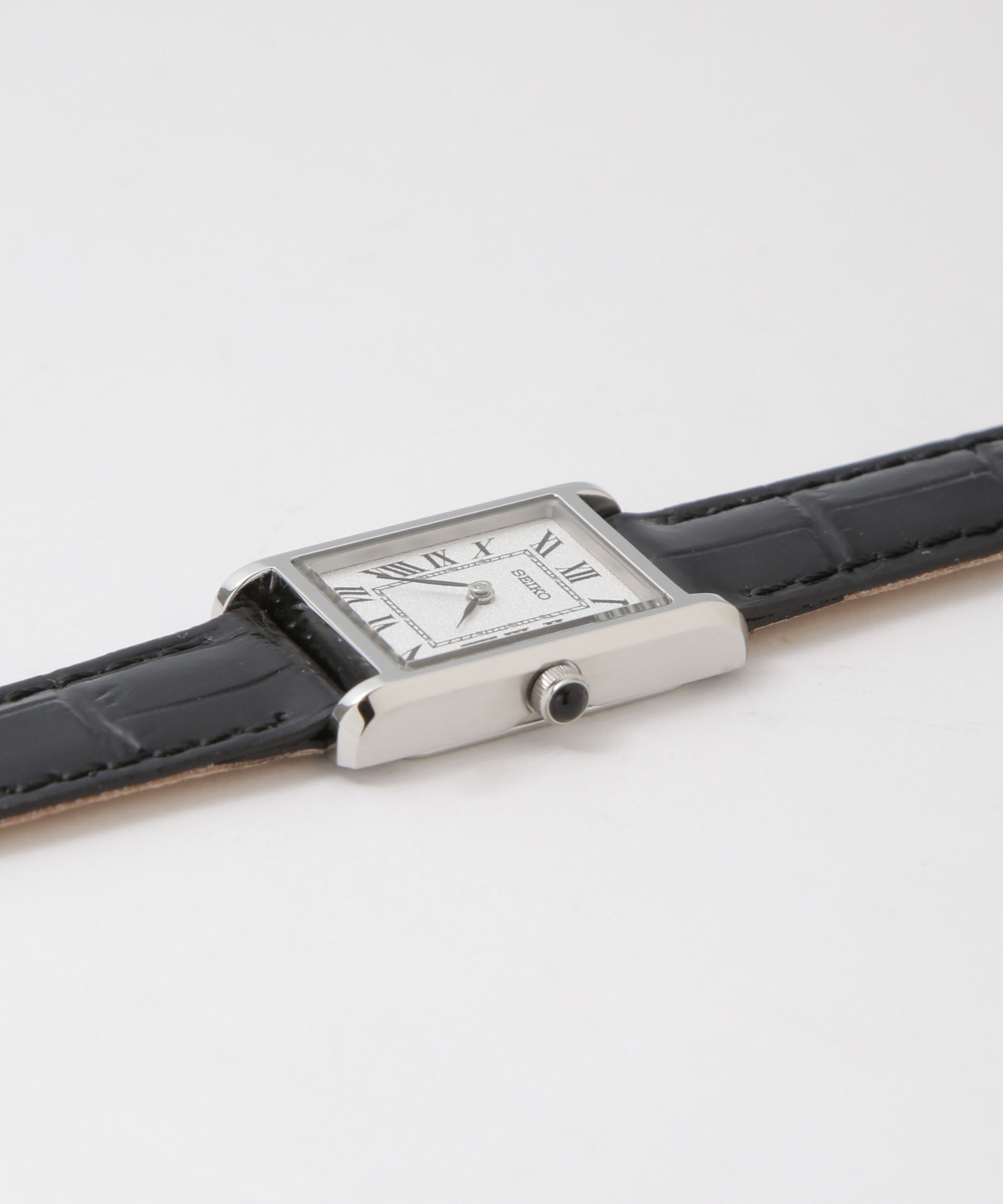 nano･universe「SEIKO/セイコー コラボレーション スクエア ブラック」|腕時計|