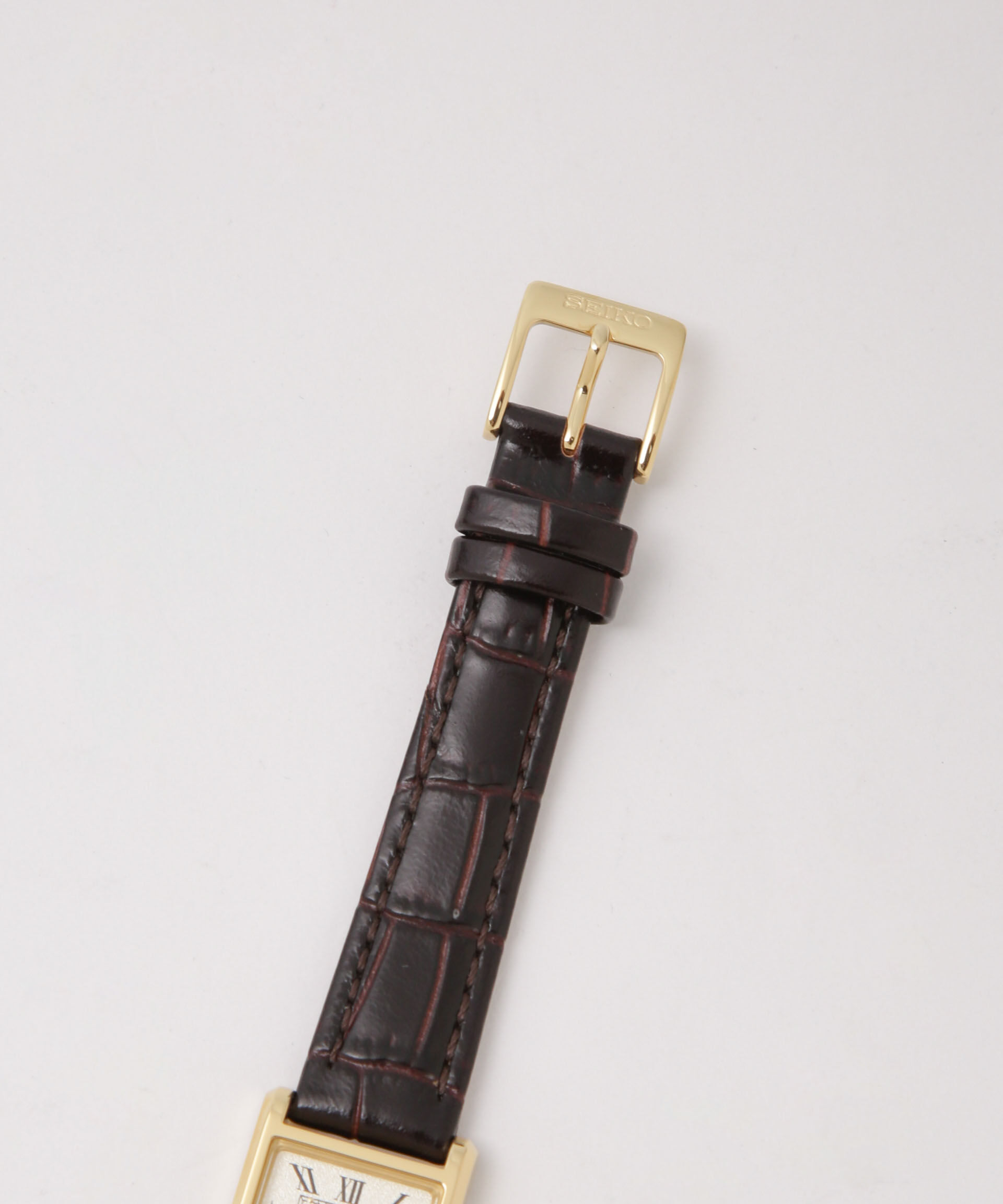 nano･universe「SEIKO/セイコー コラボレーション スクエア D.ブラウン」|腕時計|