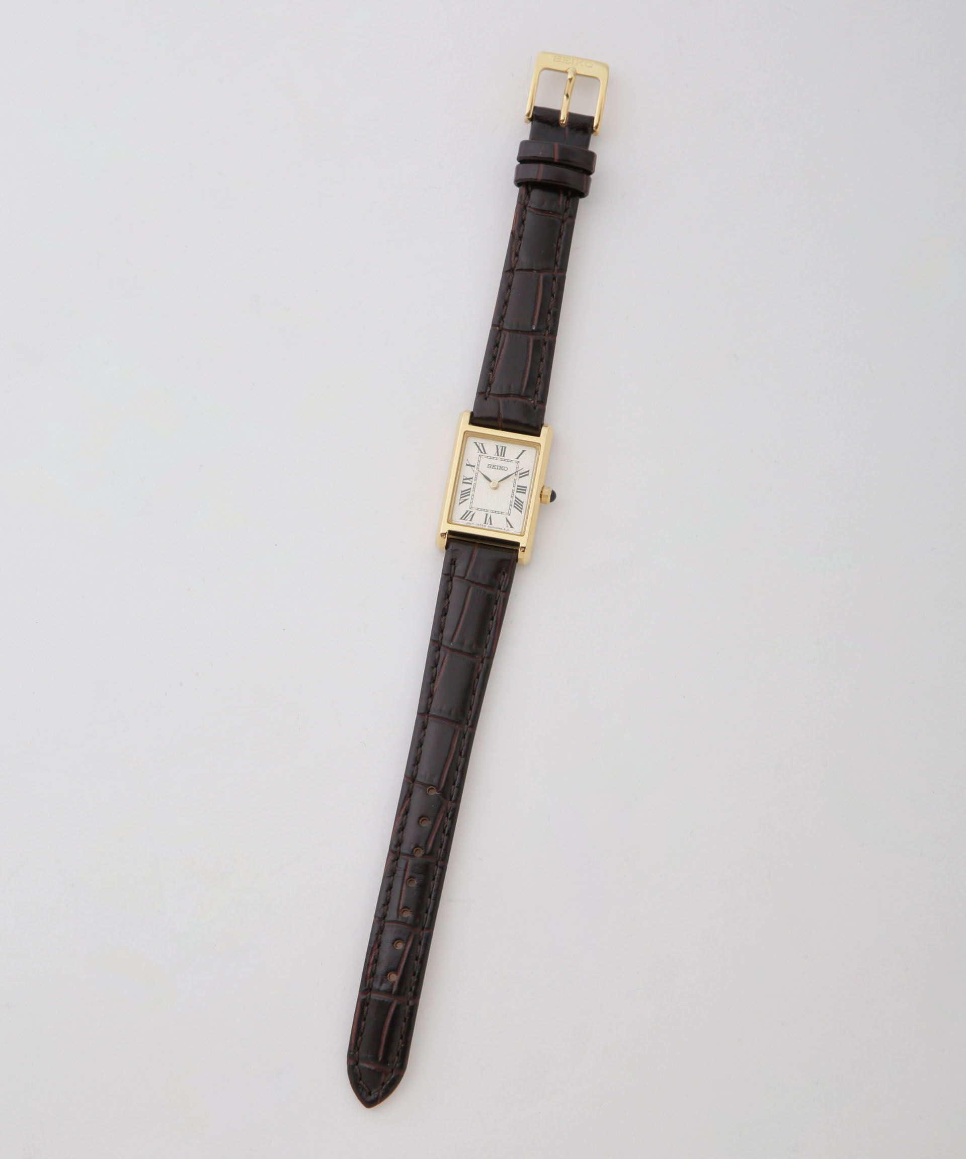 nano･universe「SEIKO/セイコー コラボレーション スクエア D.ブラウン」|腕時計|