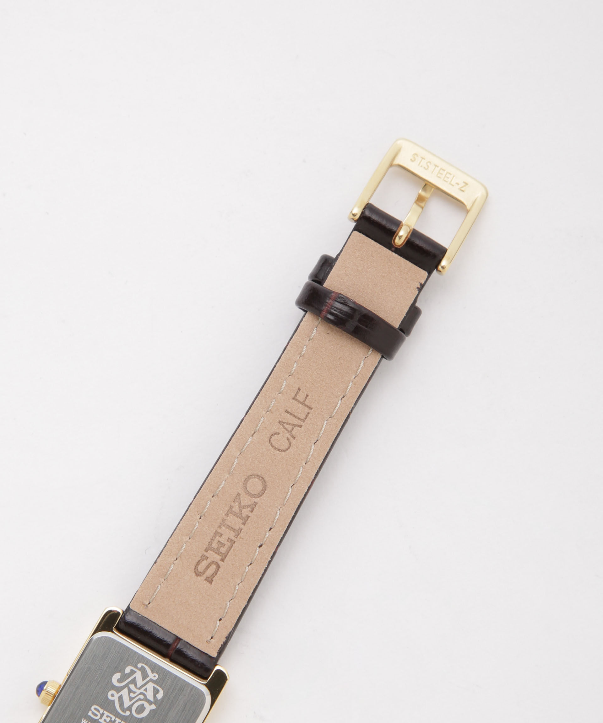 nano･universe「SEIKO/セイコー コラボレーション スクエア D.ブラウン」|腕時計|