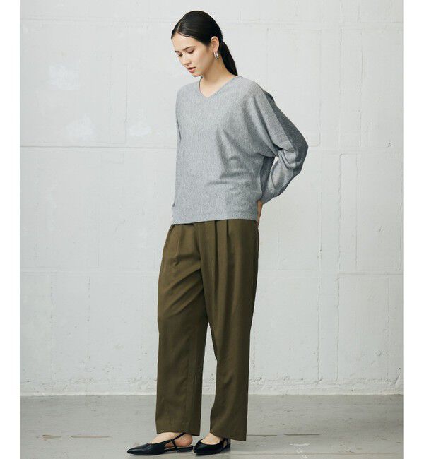 自由区「【カタログ掲載】ファインウールカシミヤドルマンシルエット ニット」|ニット・セーター|