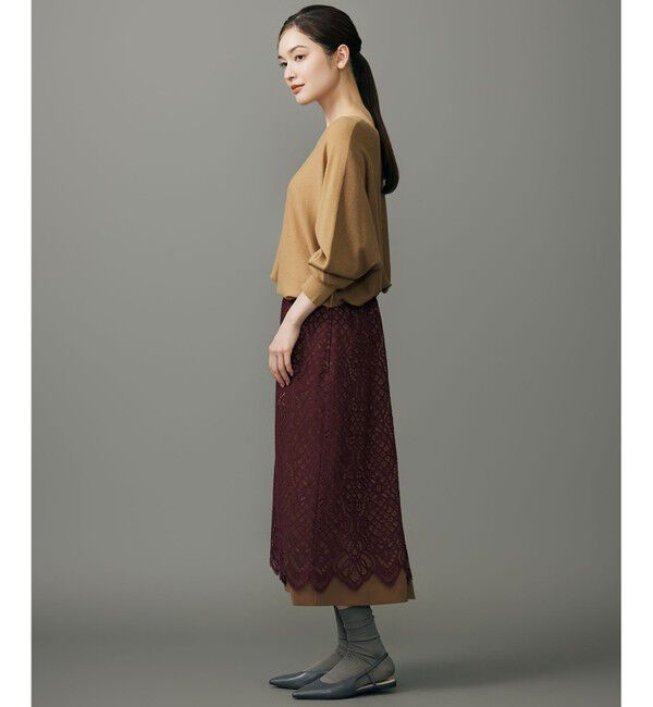 自由区「【カタログ掲載】ファインウールカシミヤドルマンシルエット ニット」|ニット・セーター|